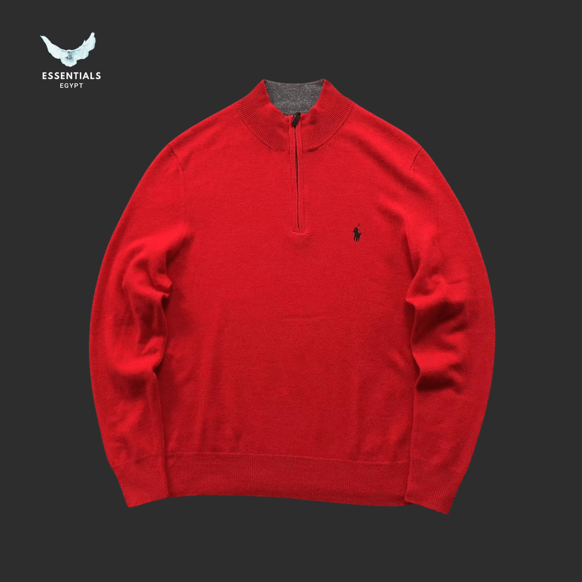 Ralph Lauren Quarter - Zip Pullover – Luxury Jersey - ESSENTIALS EGYPT