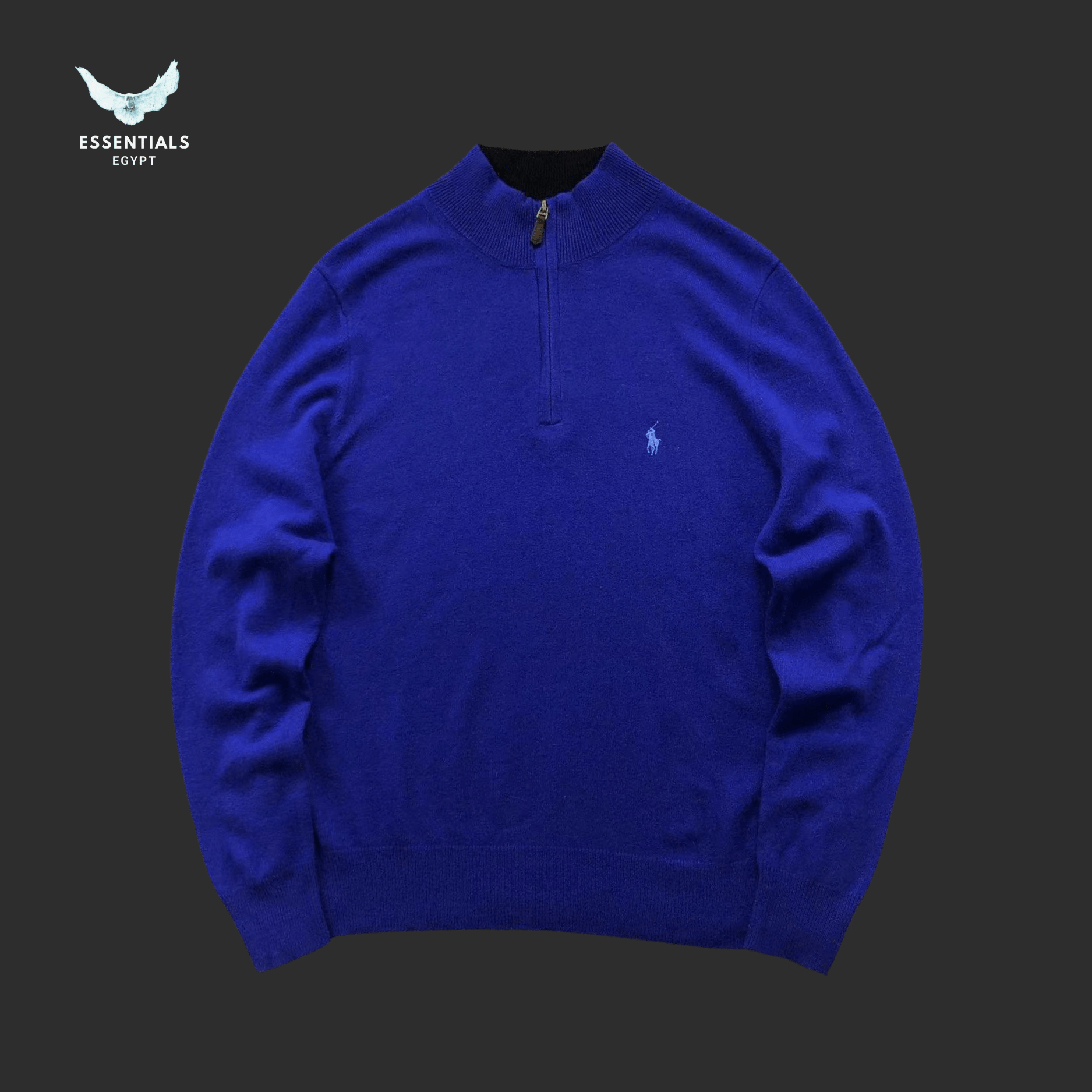 Ralph Lauren Quarter - Zip Pullover – Luxury Jersey - ESSENTIALS EGYPT