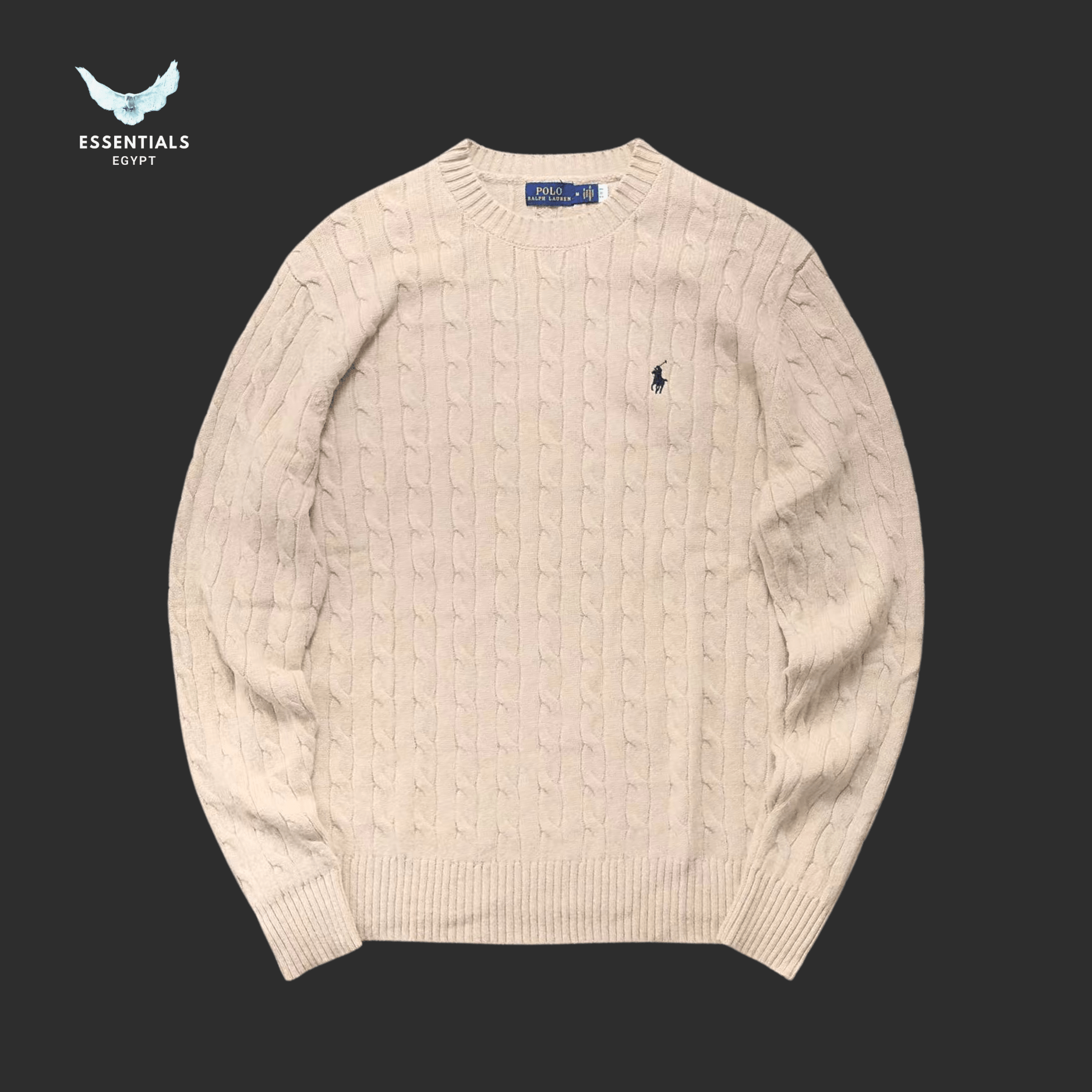Ralph Lauren Cotton Cable - Knit Sweater - ESSENTIALS EGYPT