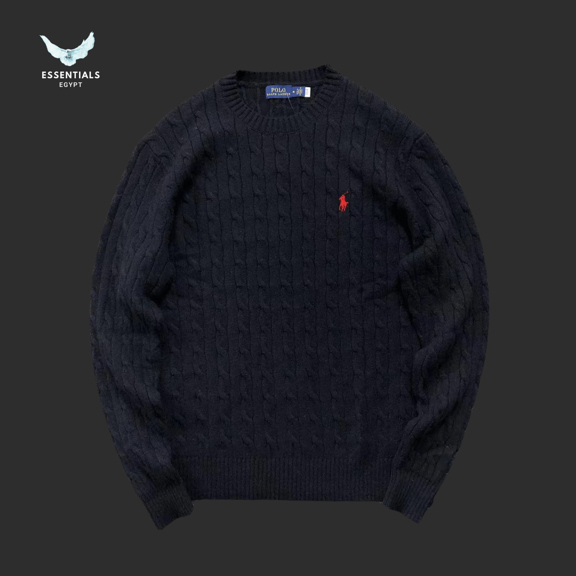 Ralph Lauren Cotton Cable - Knit Sweater - ESSENTIALS EGYPT