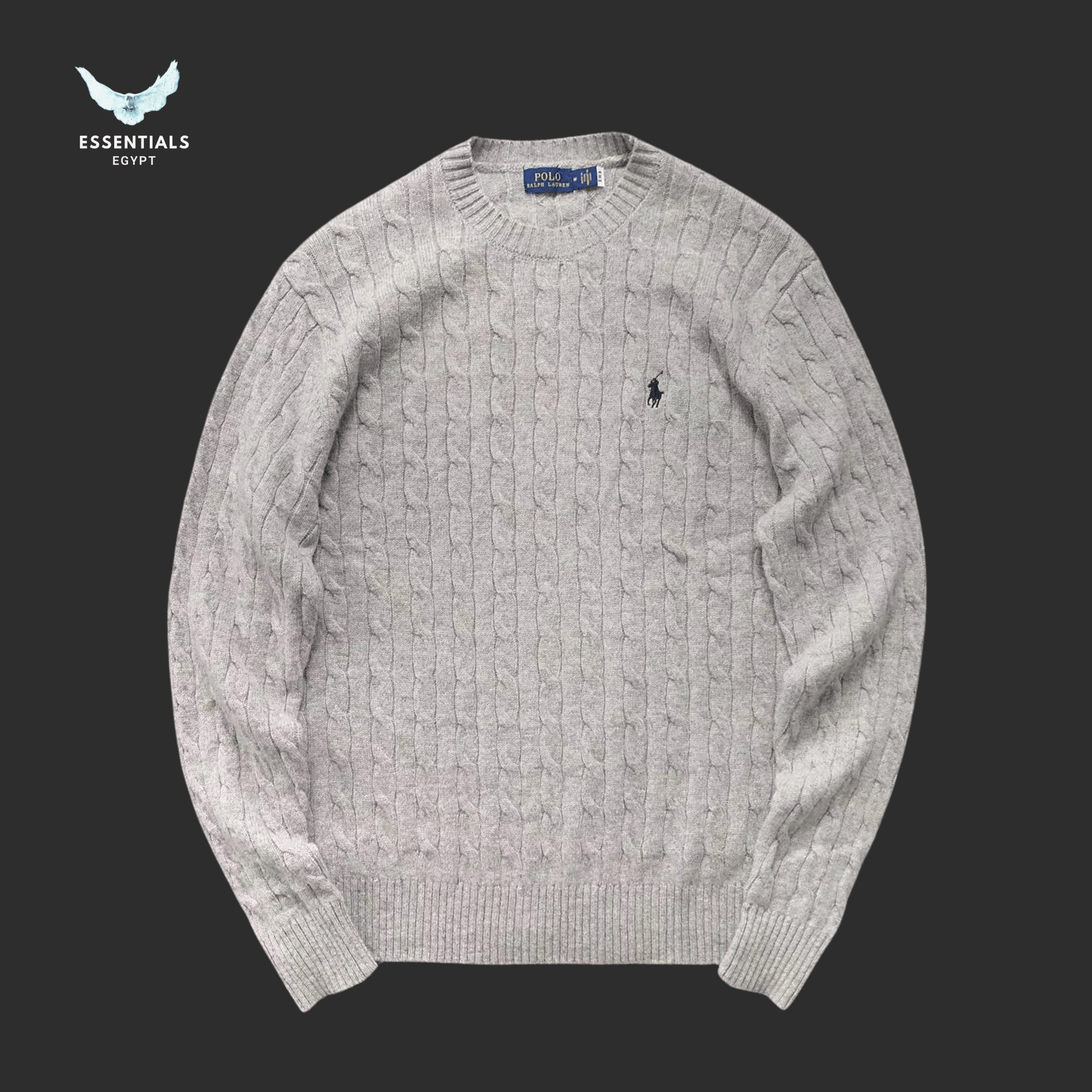 Ralph Lauren Cotton Cable - Knit Sweater - ESSENTIALS EGYPT