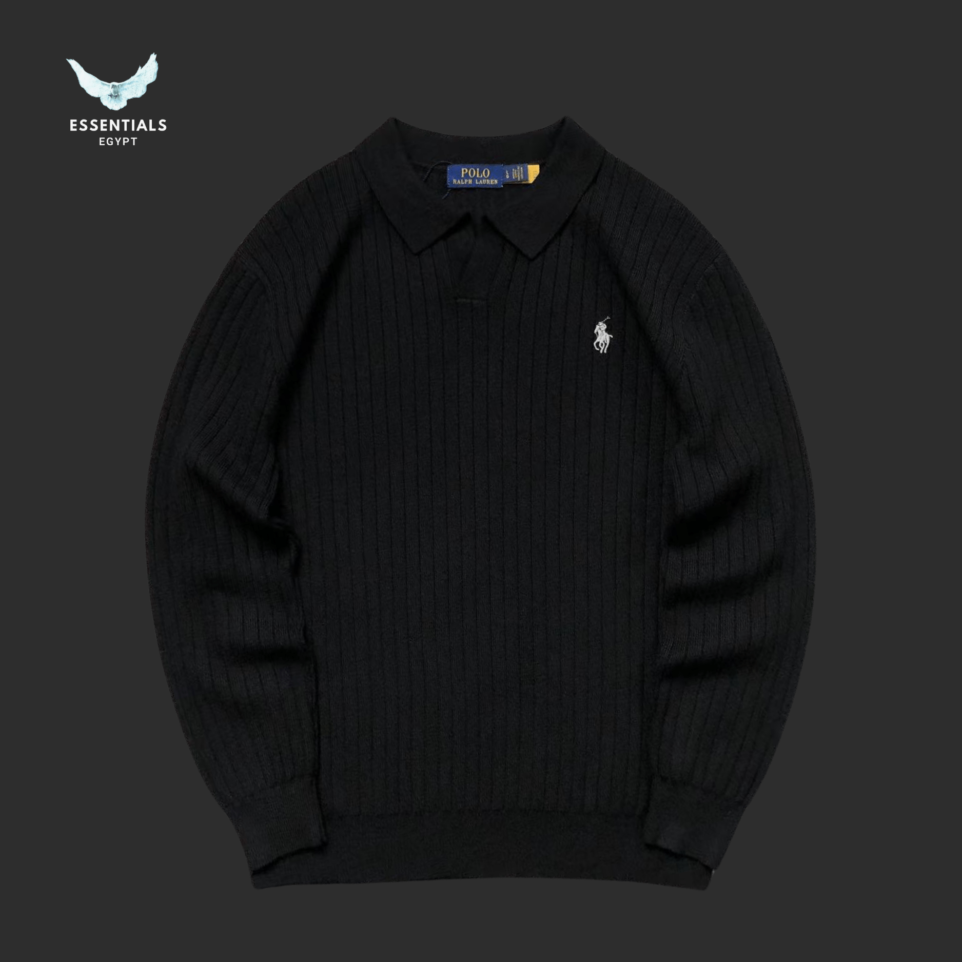 Ralph Lauren Sweater – Wool Knit Crewneck - ESSENTIALS EGYPT