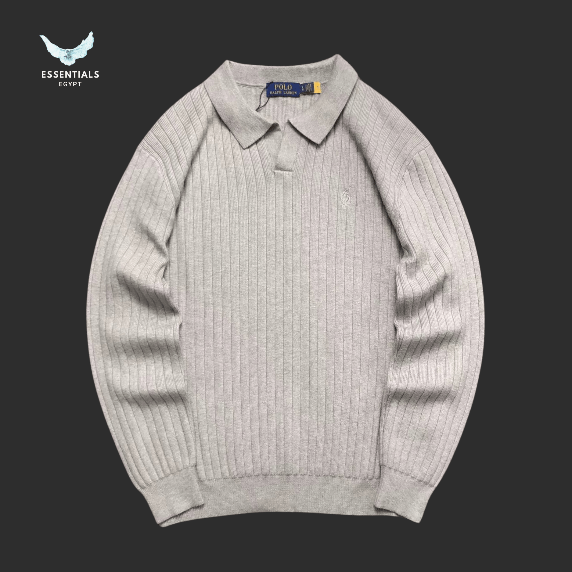 Ralph Lauren Sweater – Wool Knit Crewneck - ESSENTIALS EGYPT