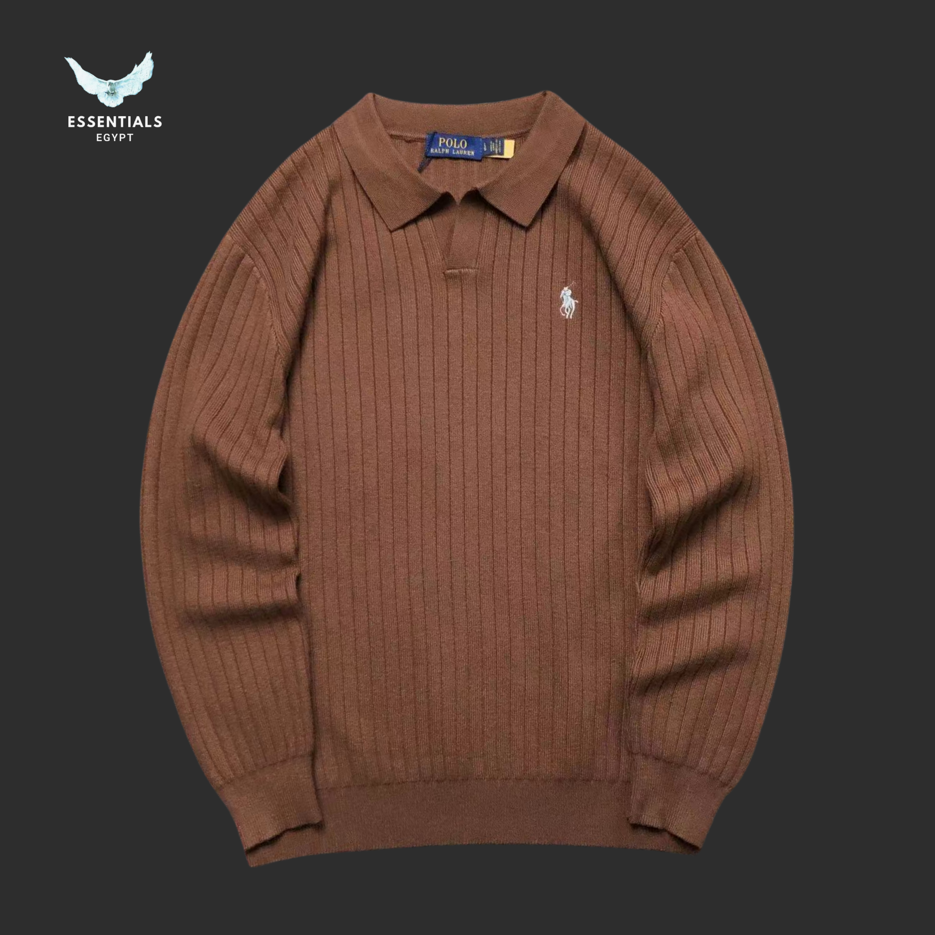 Ralph Lauren Sweater – Wool Knit Crewneck - ESSENTIALS EGYPT