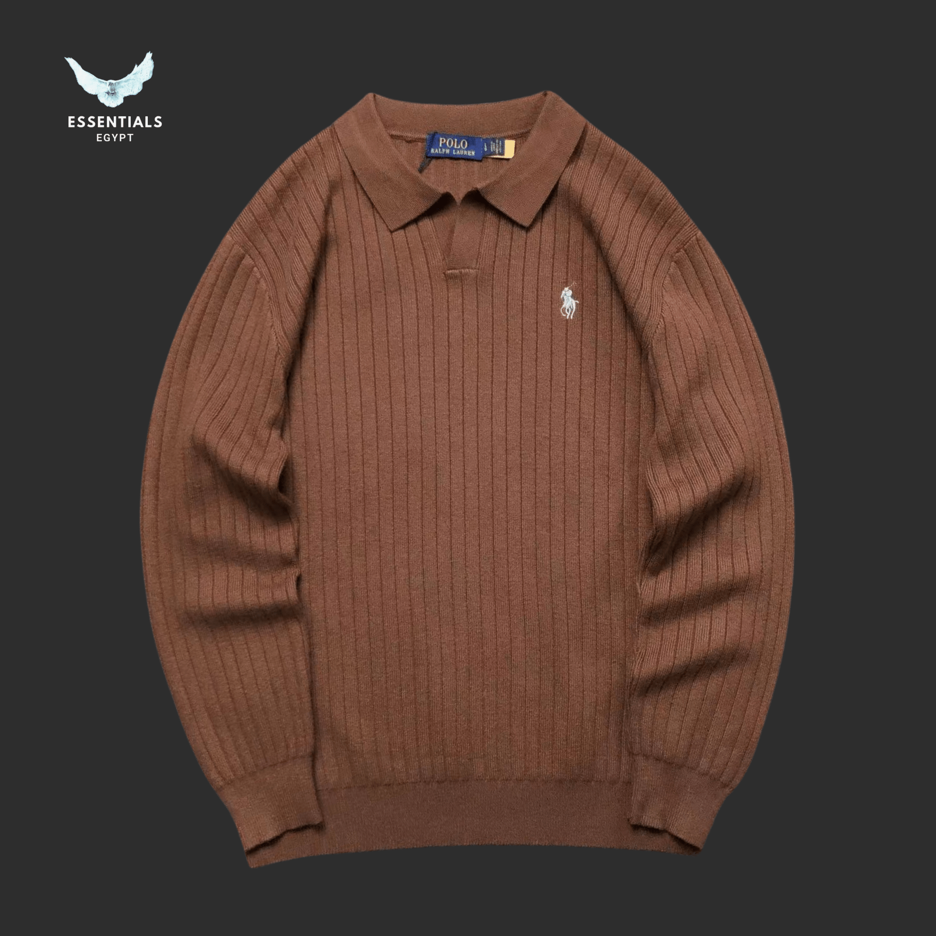 Ralph Lauren Sweater – Wool Knit Crewneck - ESSENTIALS EGYPT