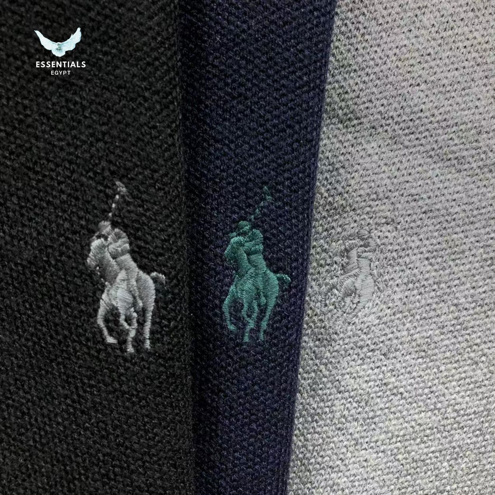 Ralph Lauren Polo Sweater – Collared Knit Edition - ESSENTIALS EGYPT