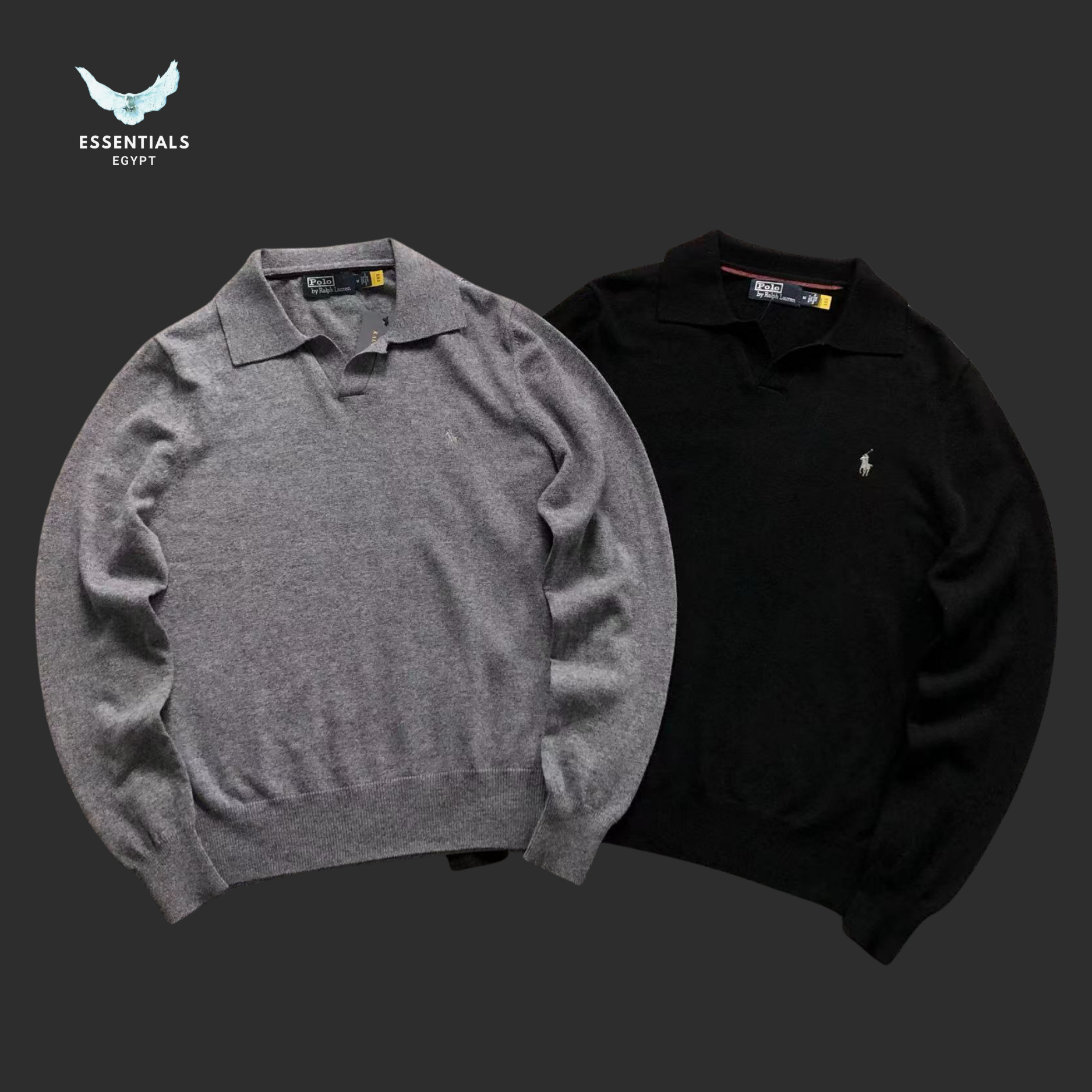 Ralph Lauren Wool Crewneck Sweater – Pony Logo