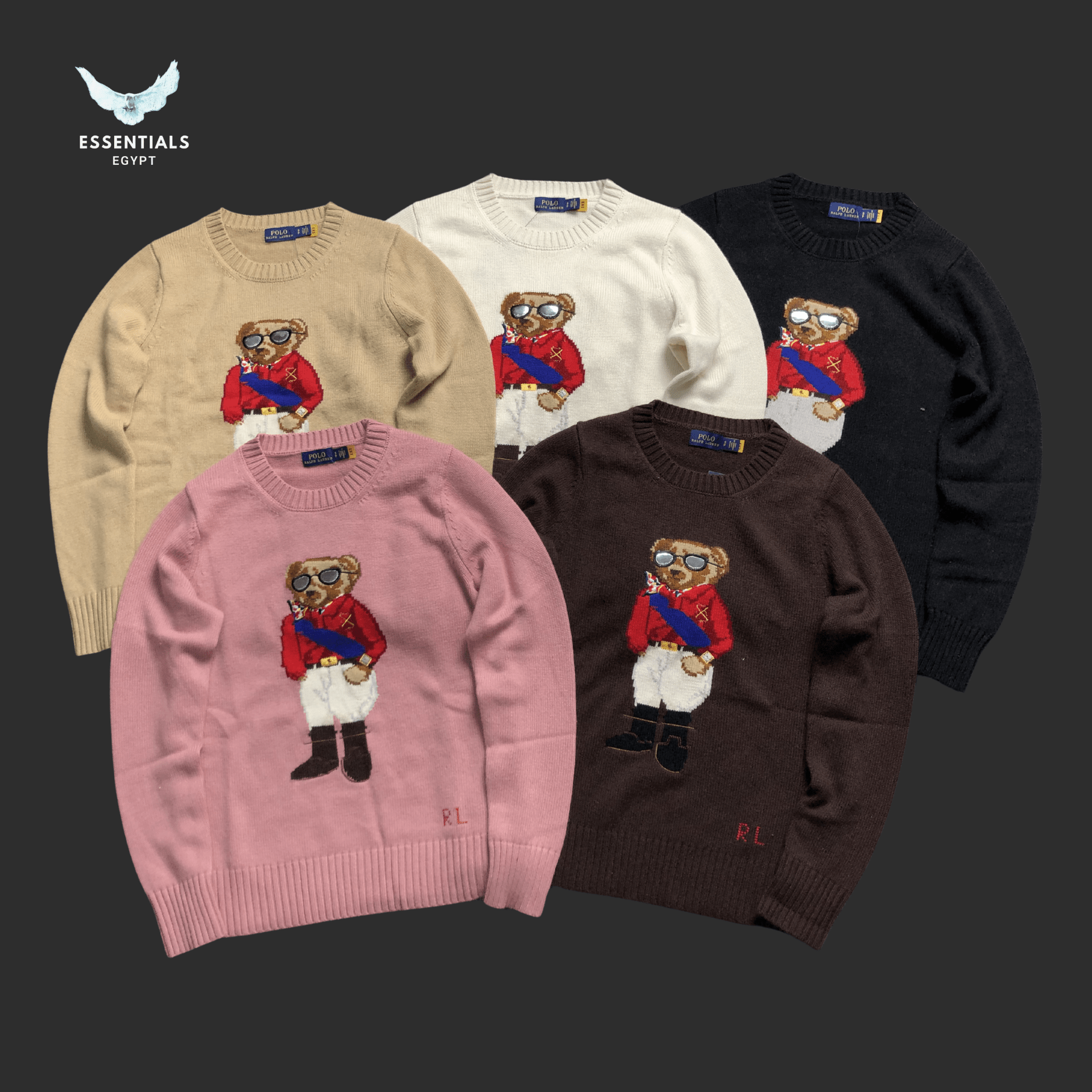 Ralph Lauren Sweater – Female Bear Knit - ESSENTIALS EGYPT