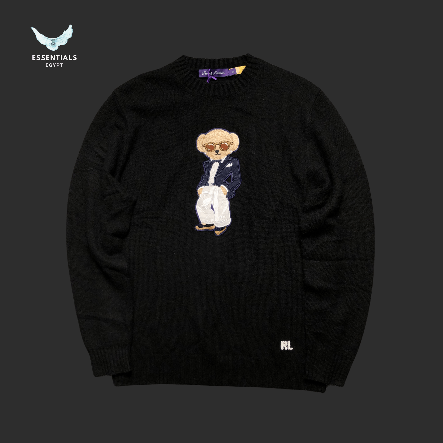 Ralph Lauren Sweater – Bear Suit Embroidery - ESSENTIALS EGYPT