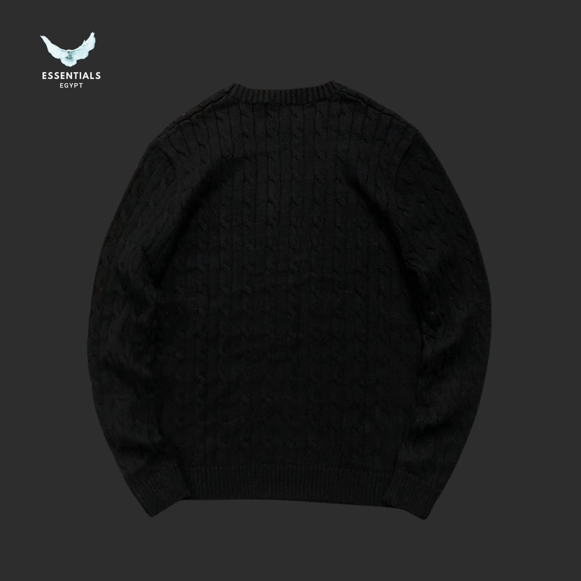 Ralph Lauren Sweater – Cable Knit Classic Logo - ESSENTIALS EGYPT