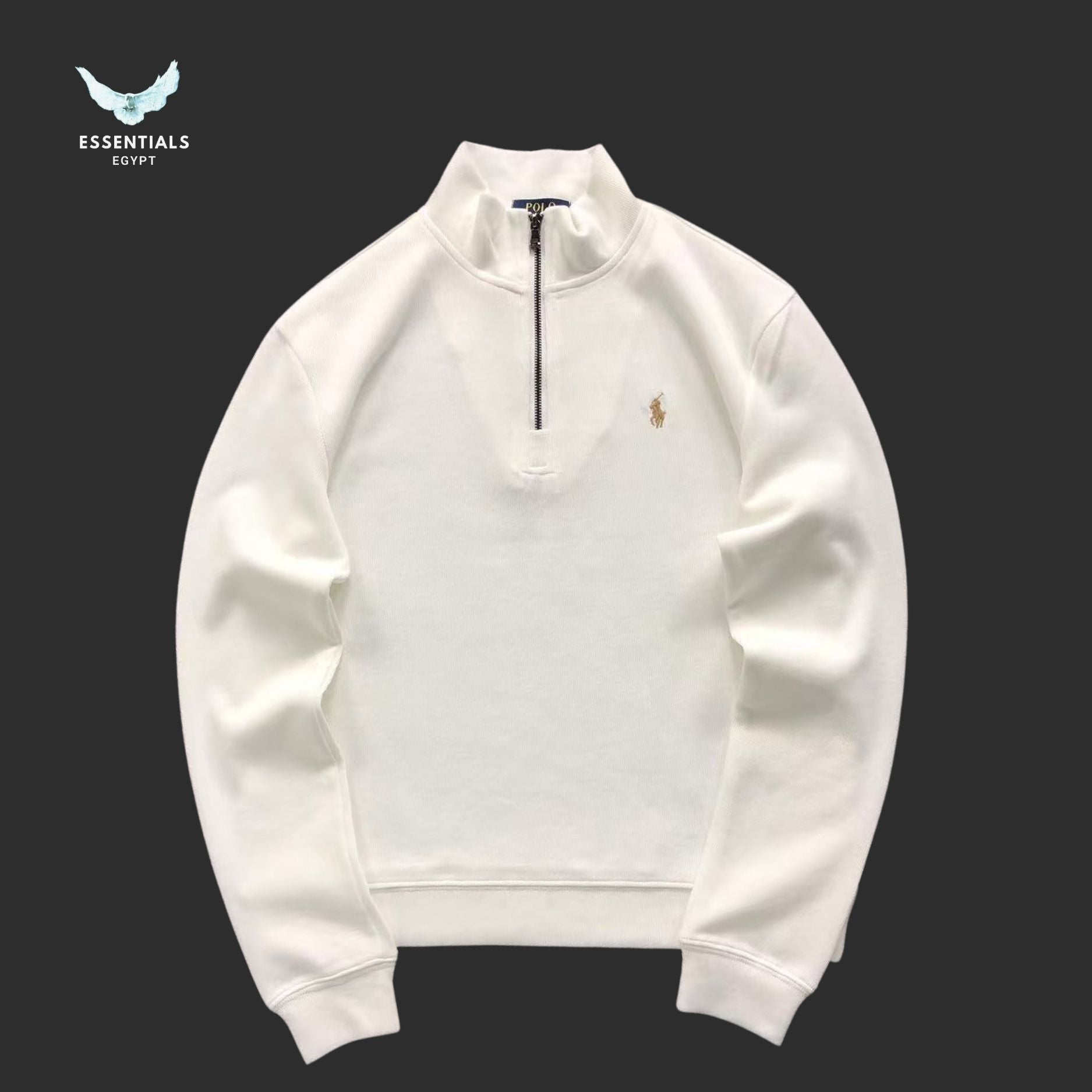 Ralph Lauren Half - Zip Sweatshirt – Classic Collection - ESSENTIALS EGYPT