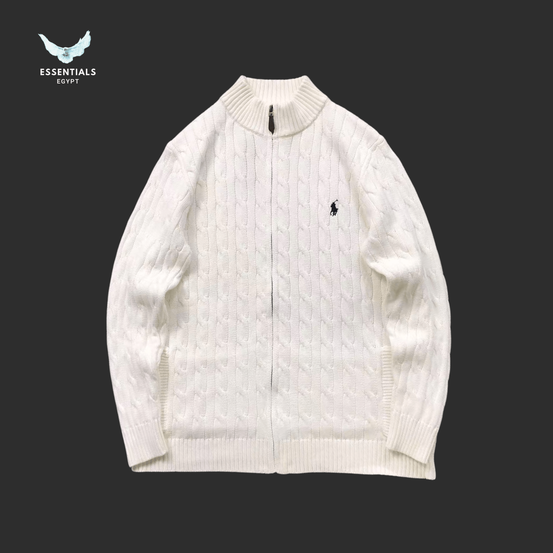 Ralph Lauren Sweater – Cable Knit Collection - ESSENTIALS EGYPT