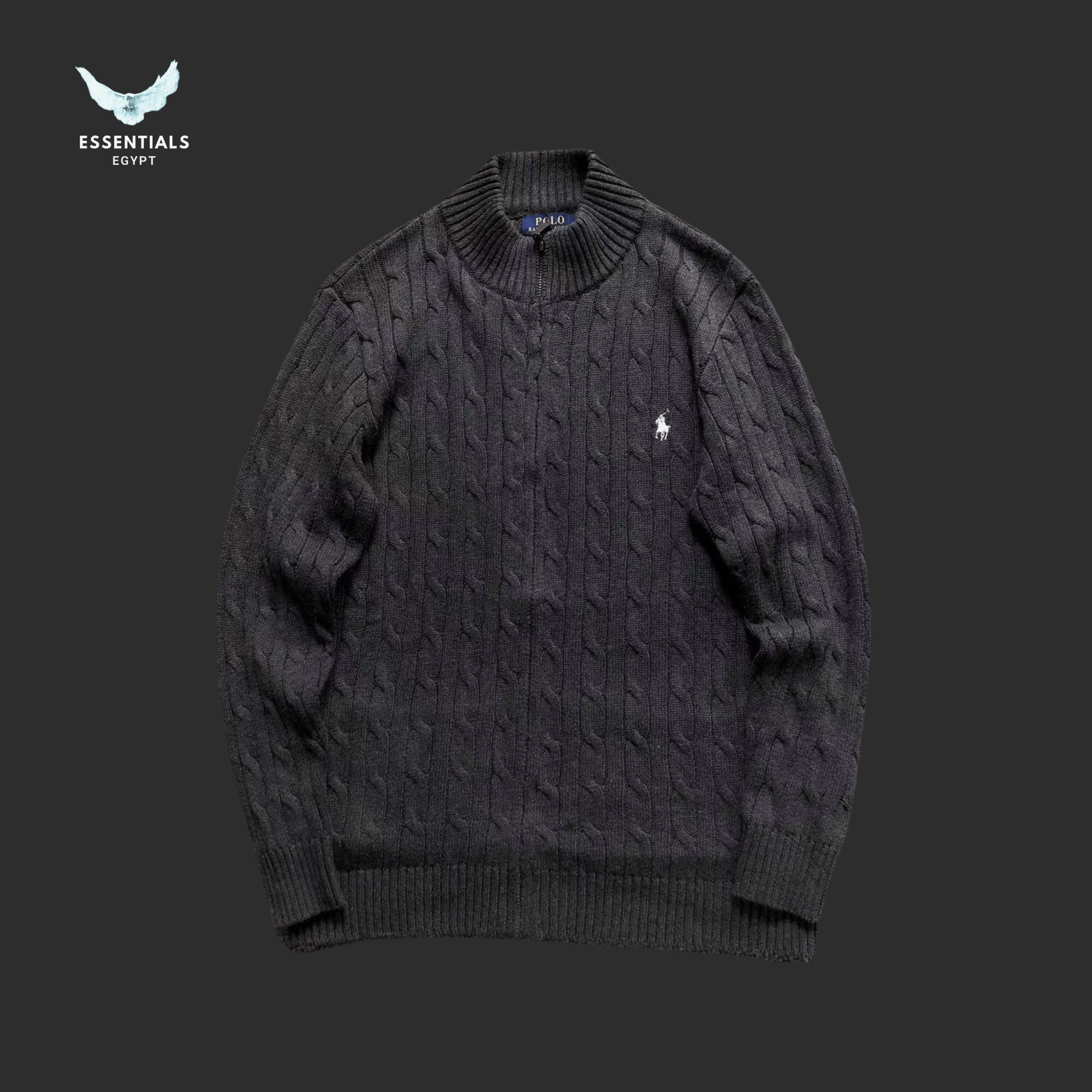 Ralph Lauren Sweater – Cable Knit Collection - ESSENTIALS EGYPT