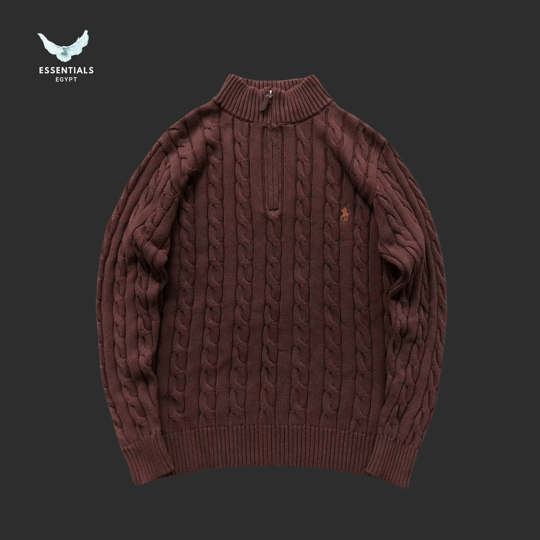 Ralph Lauren Cable Knit Sweater – Multi - Color Collection - ESSENTIALS EGYPT