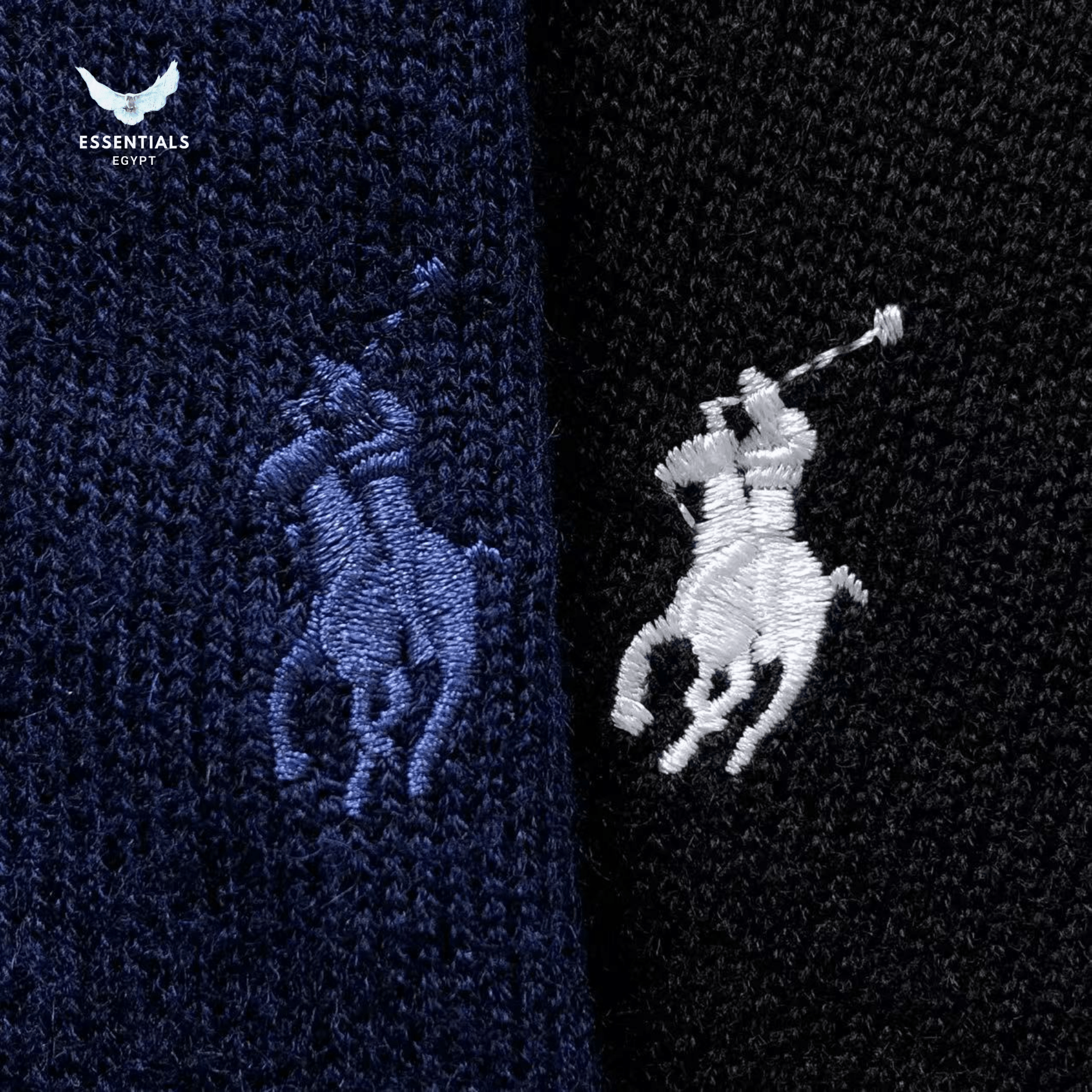 Ralph Lauren Sweatshirt – Half - Zip Polo Logo - ESSENTIALS EGYPT