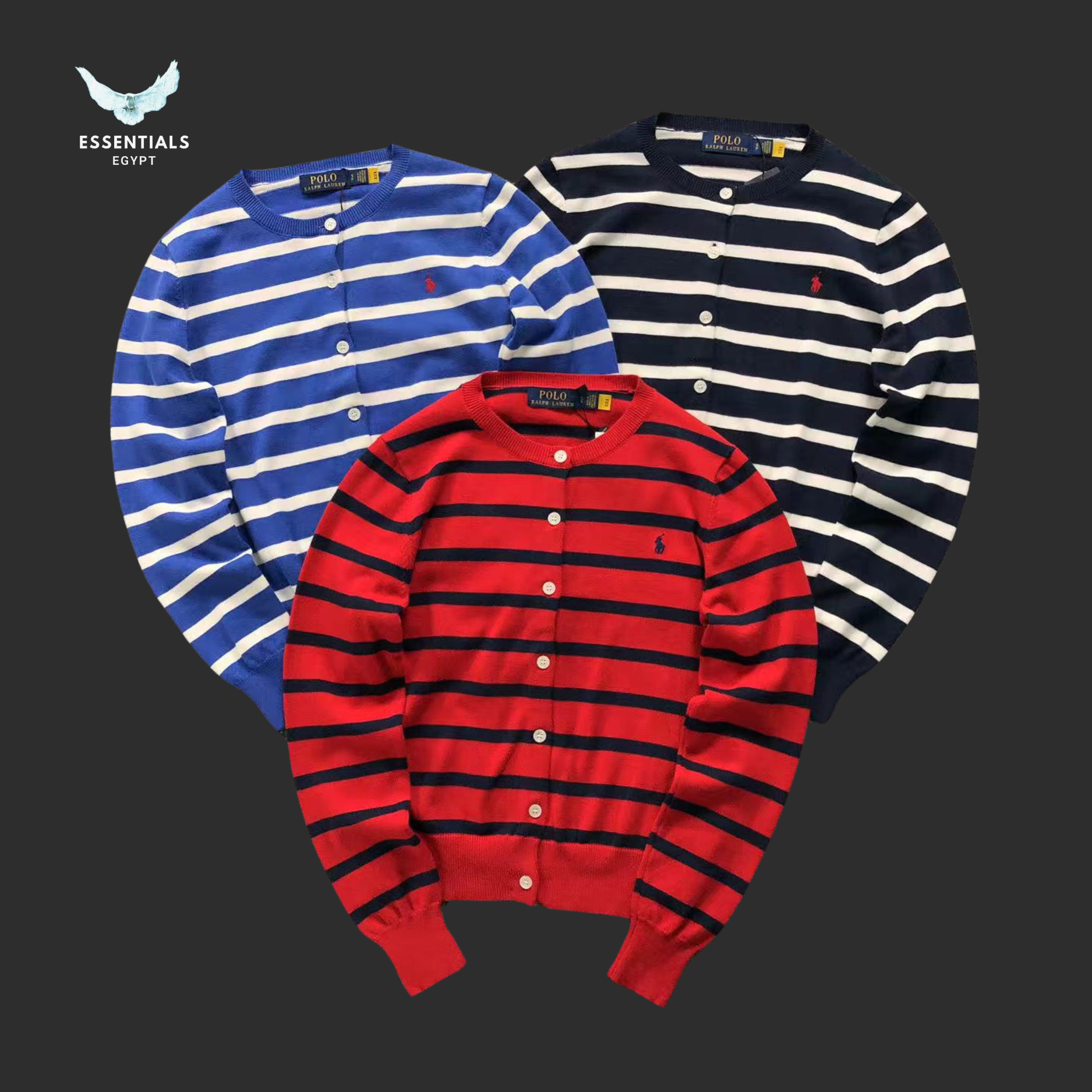 Ralph Lauren Sweater – Striped Cardigan (Women’s)