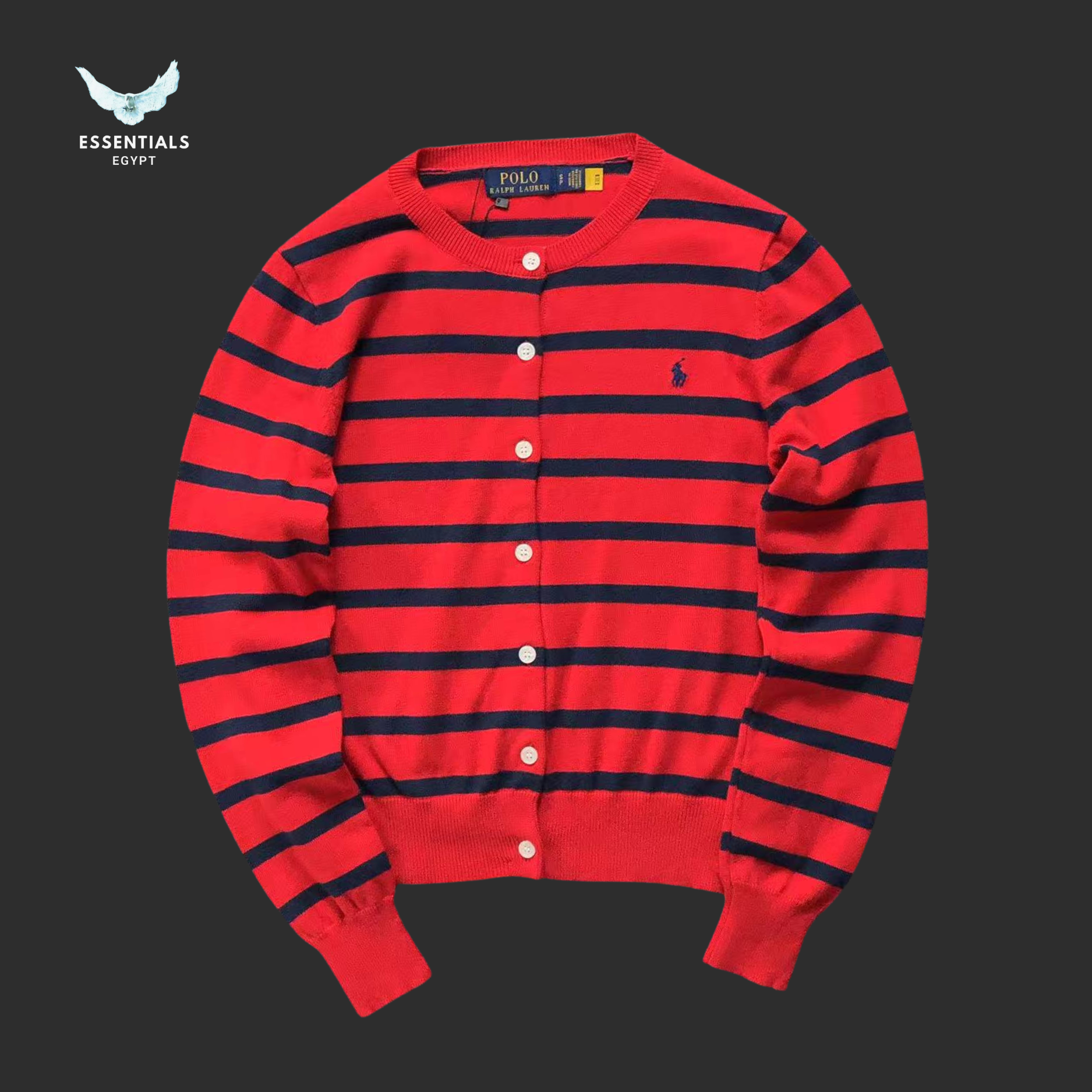 Ralph Lauren Sweater – Striped Cardigan (Women’s)