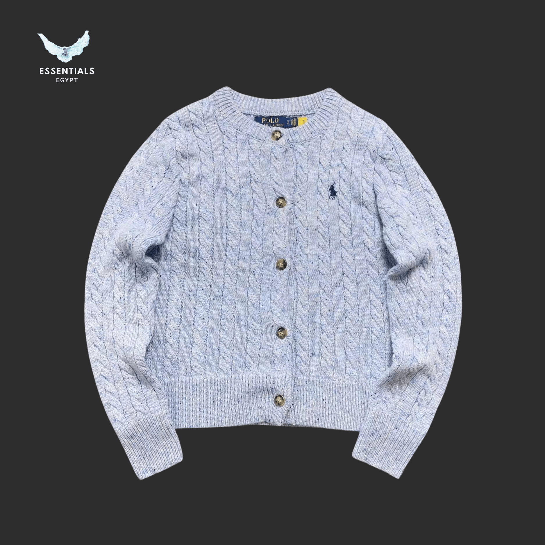 Ralph Lauren Sweater – Women’s Cable Knit Cardigan - ESSENTIALS EGYPT