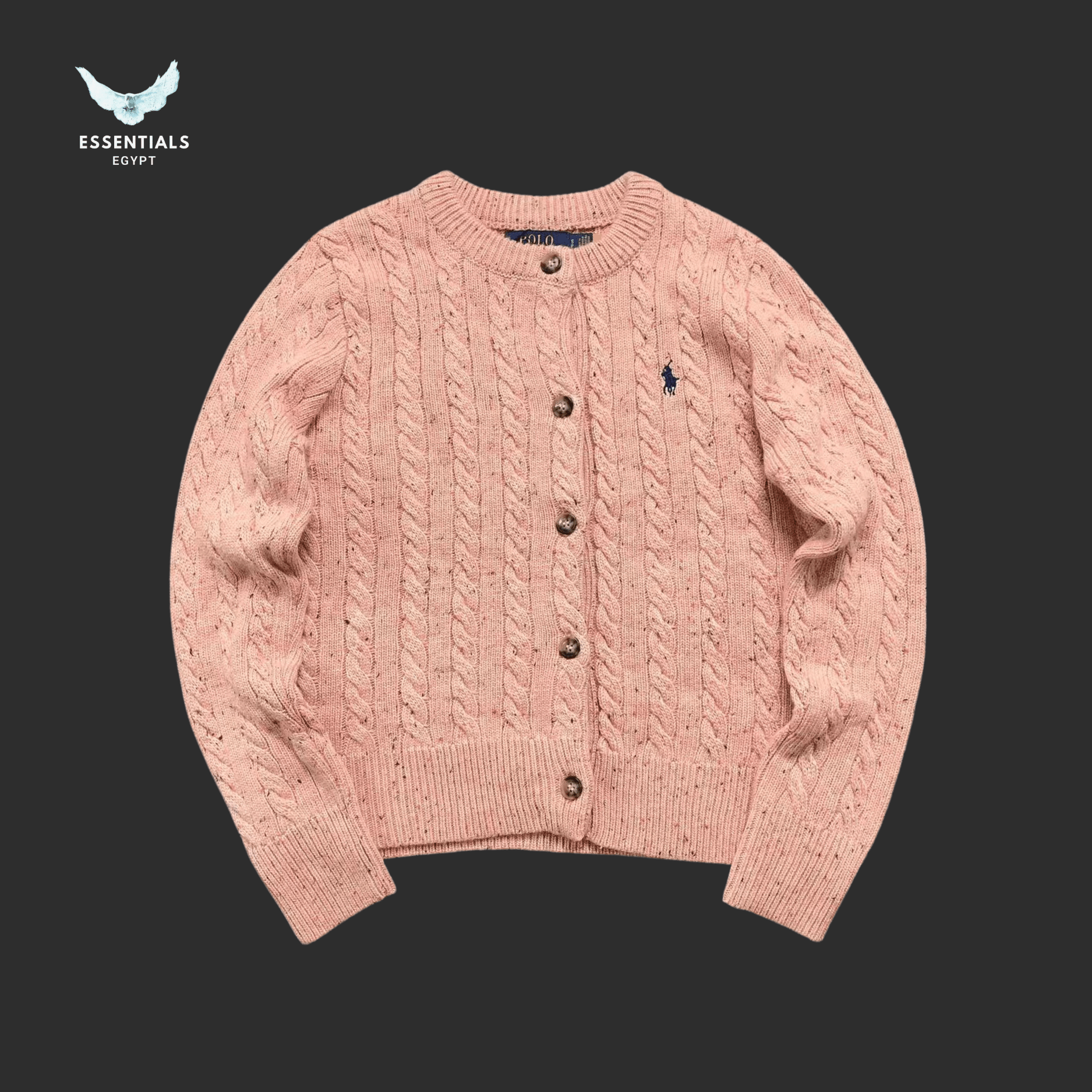 Ralph Lauren Sweater – Women’s Cable Knit Cardigan - ESSENTIALS EGYPT