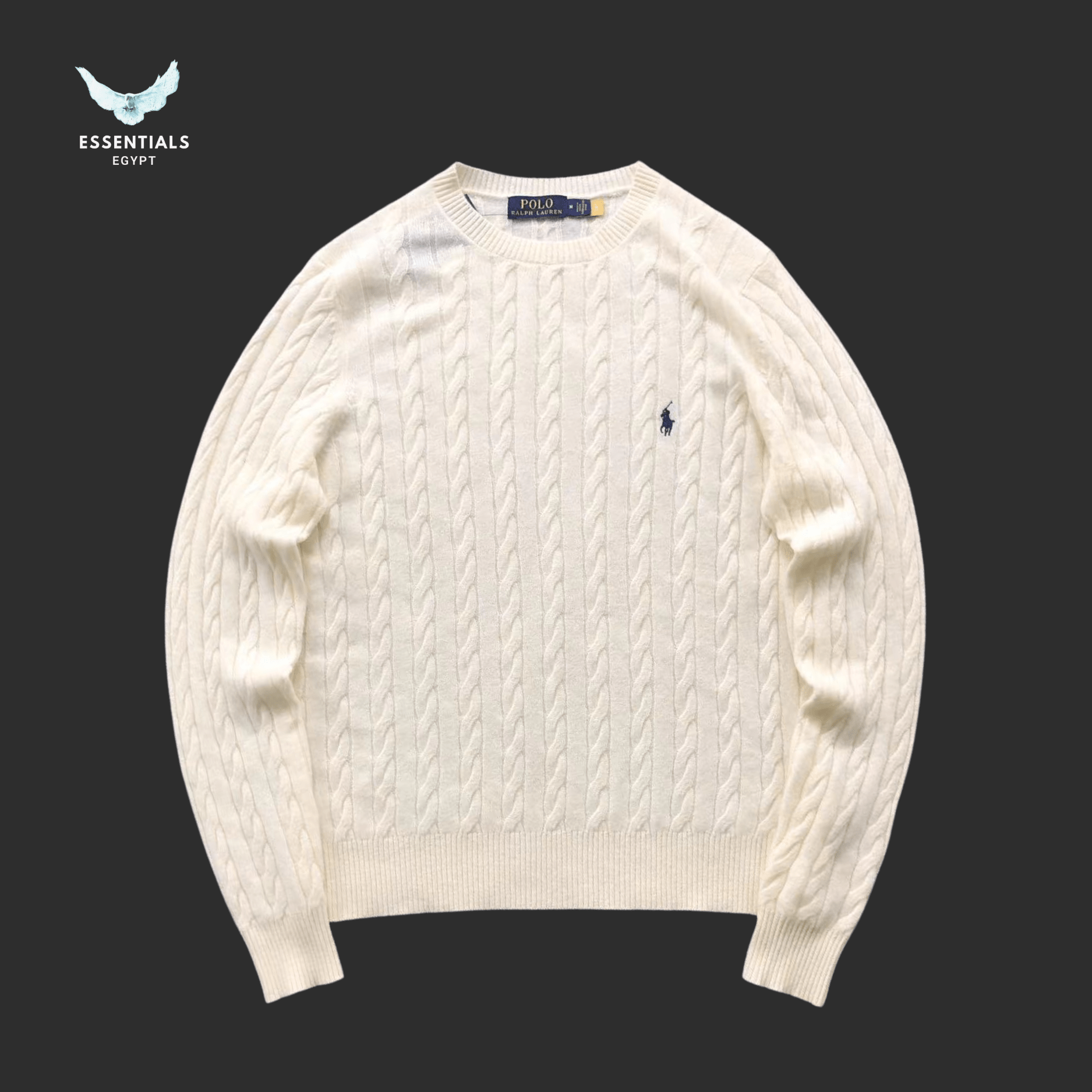 Ralph Lauren Women’s Cotton Cable - Knit Sweater - ESSENTIALS EGYPT