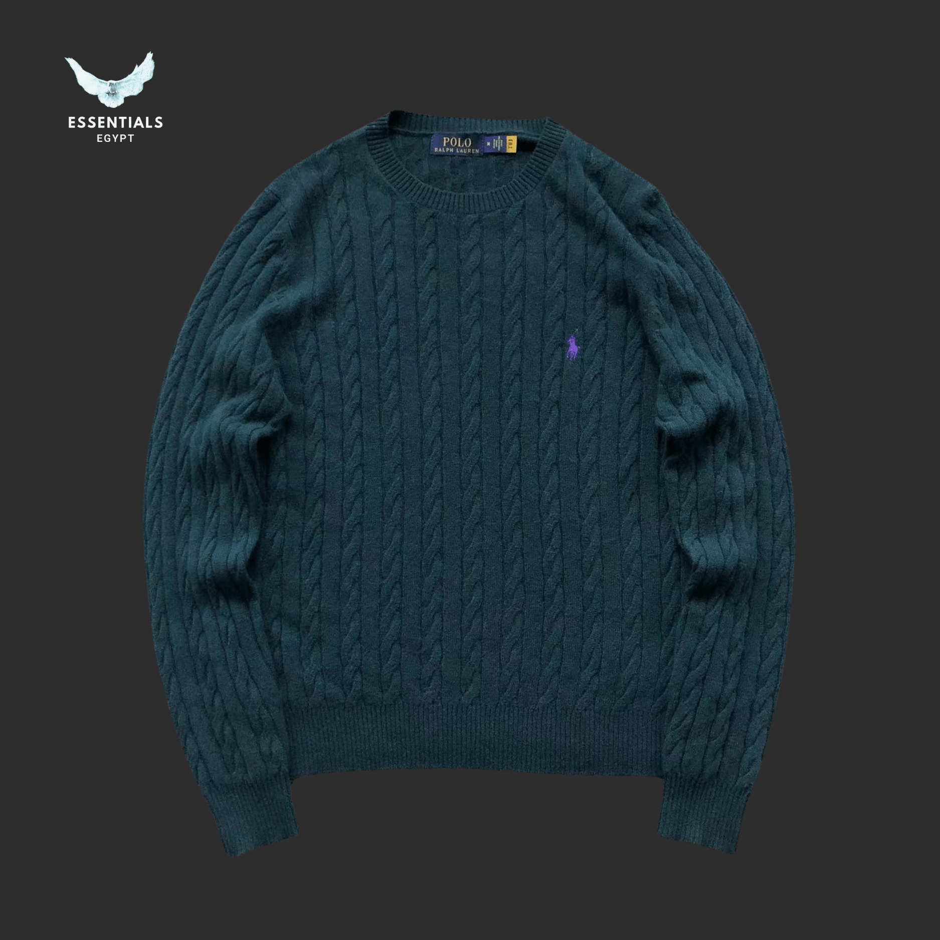 Ralph Lauren Women’s Cotton Cable - Knit Sweater - ESSENTIALS EGYPT