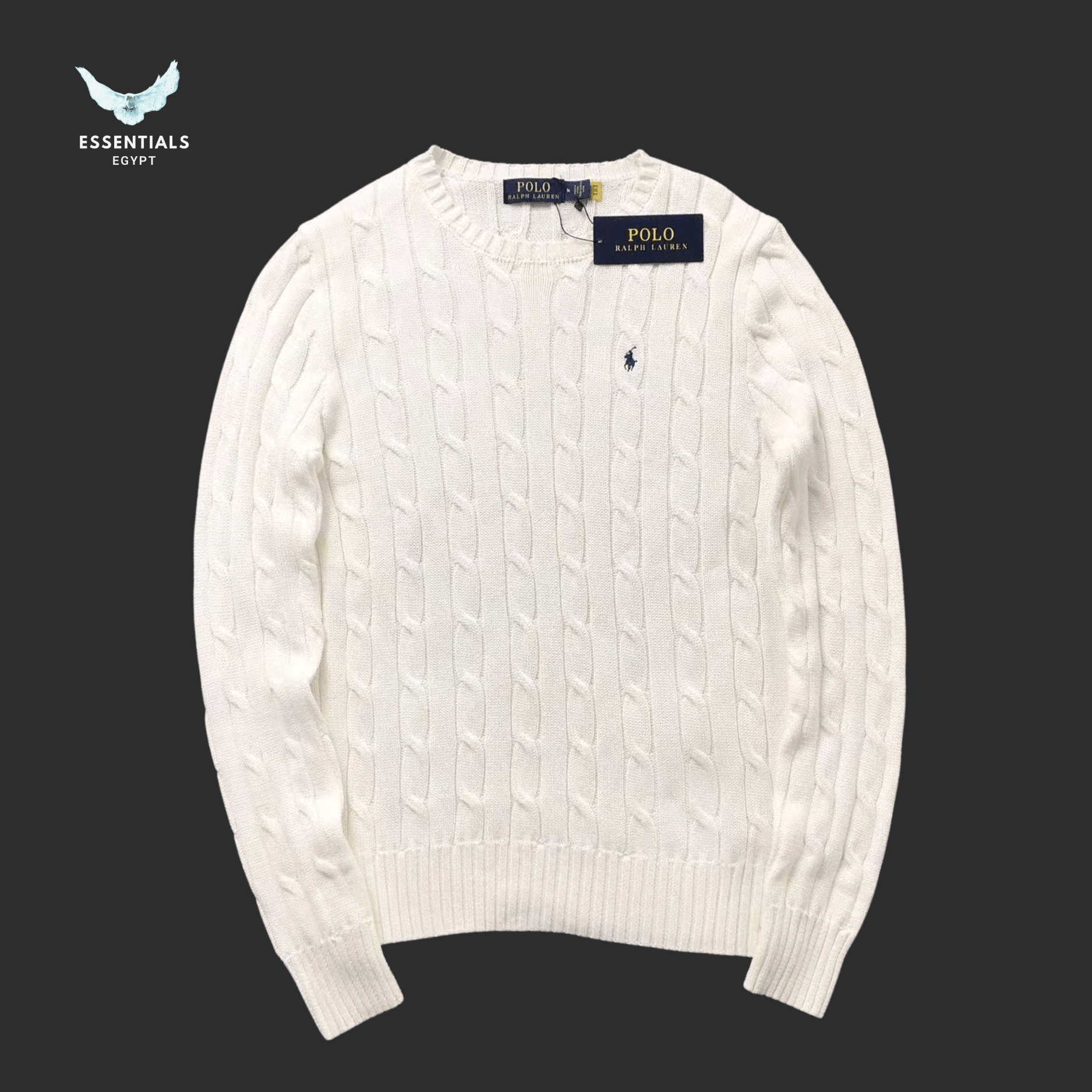 Ralph Lauren Cable Knit Sweater – Multi - Color Edition - ESSENTIALS EGYPT