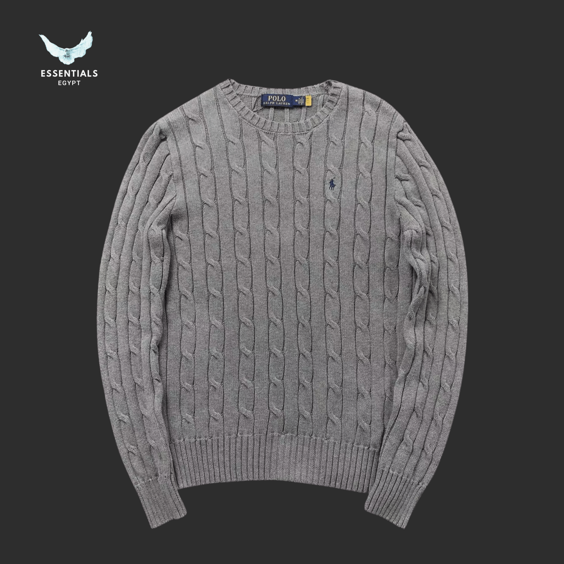 Ralph Lauren Cable Knit Sweater – Multi - Color Edition - ESSENTIALS EGYPT