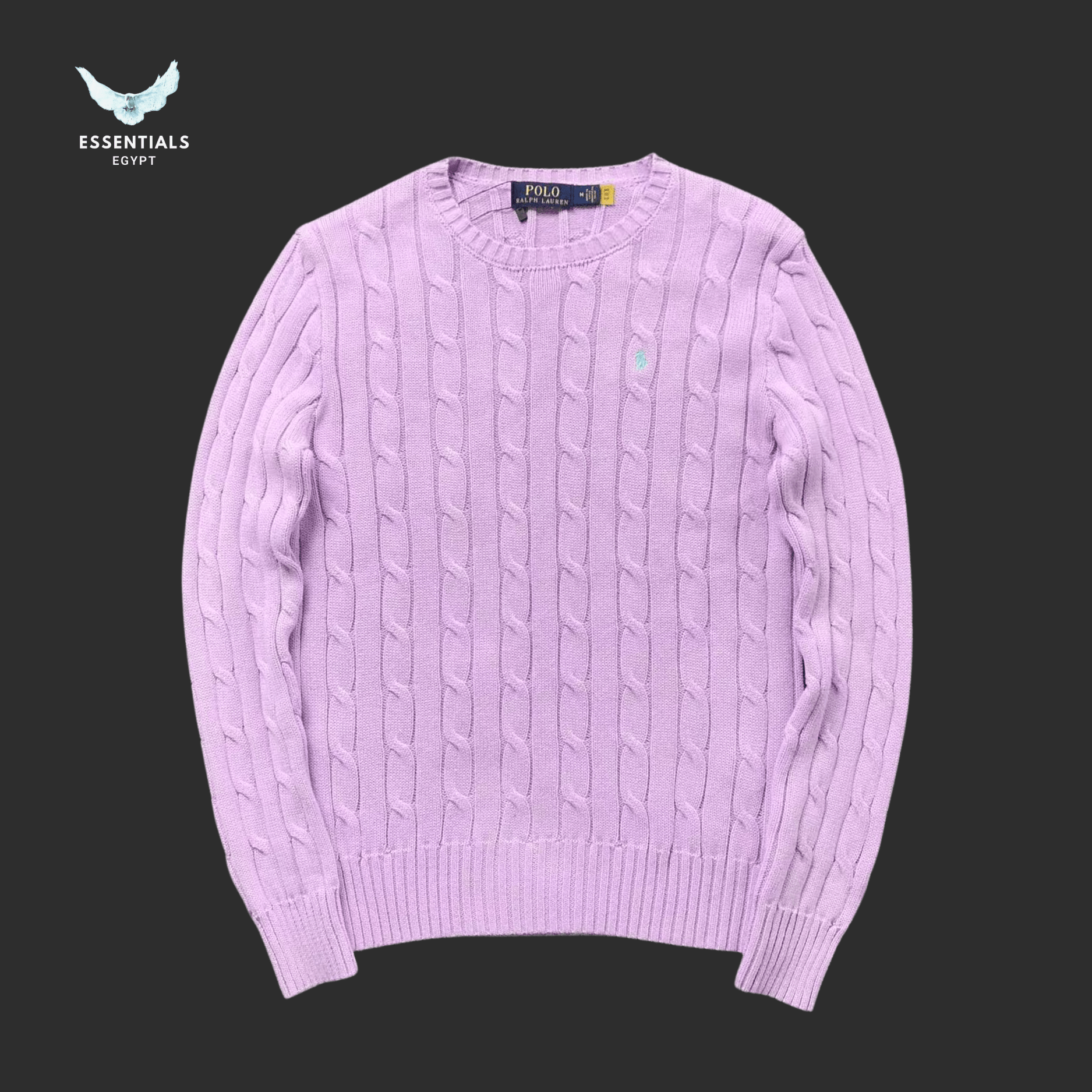 Ralph Lauren Cable Knit Sweater – Multi - Color Edition - ESSENTIALS EGYPT