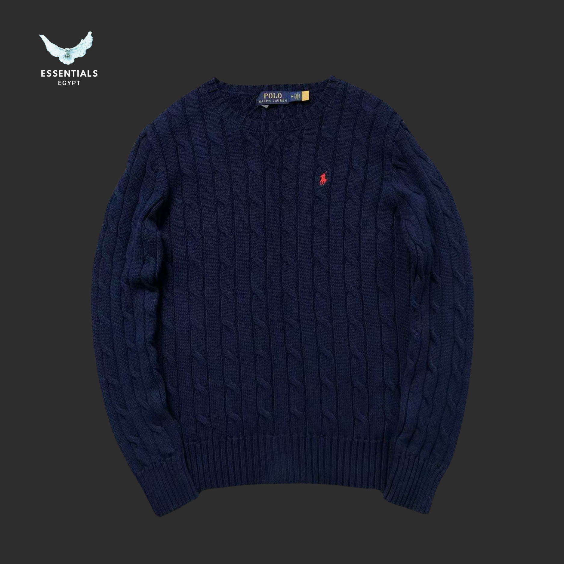 Ralph Lauren Cable Knit Sweater – Multi-Color Edition