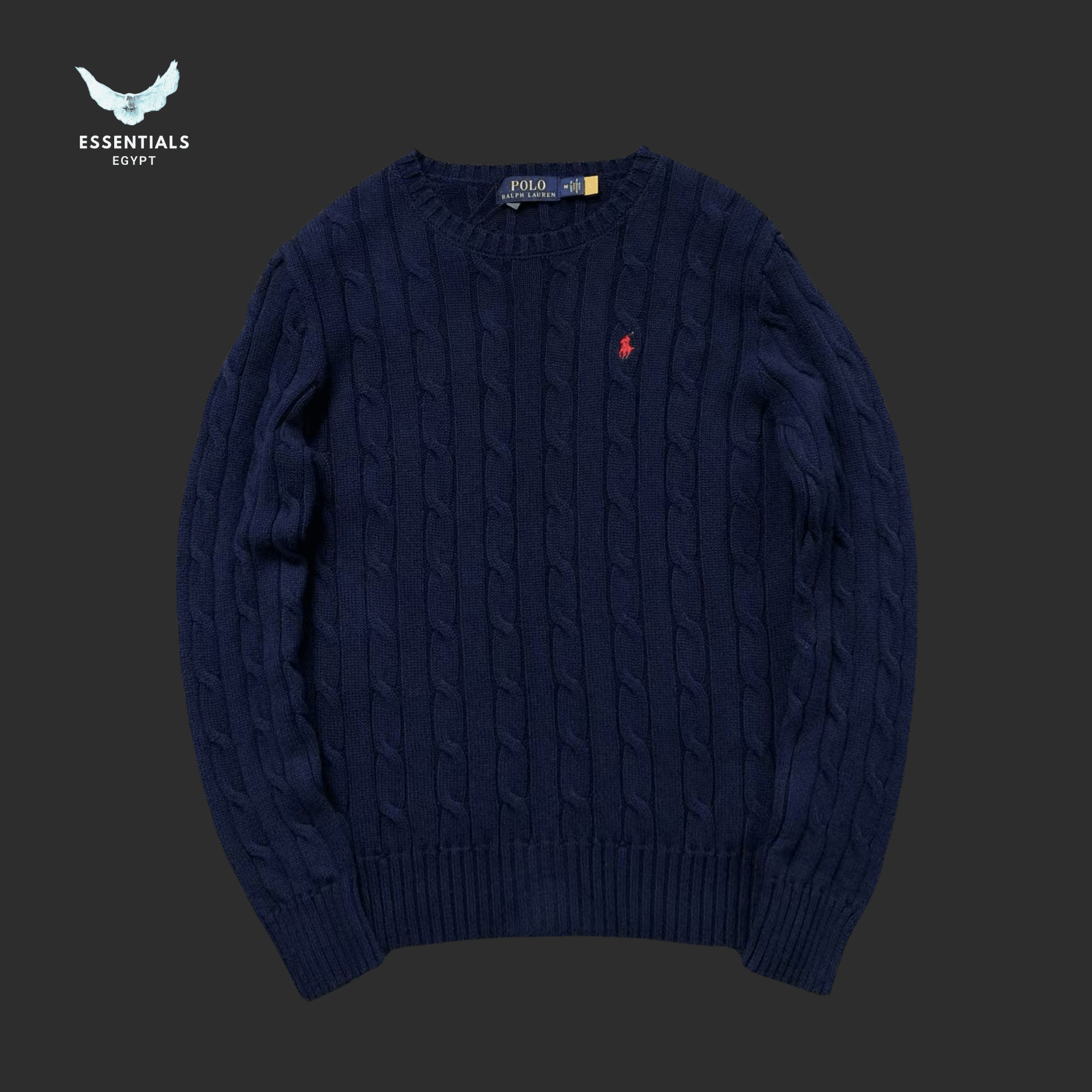 Ralph Lauren Cable Knit Sweater – Multi - Color Edition - ESSENTIALS EGYPT