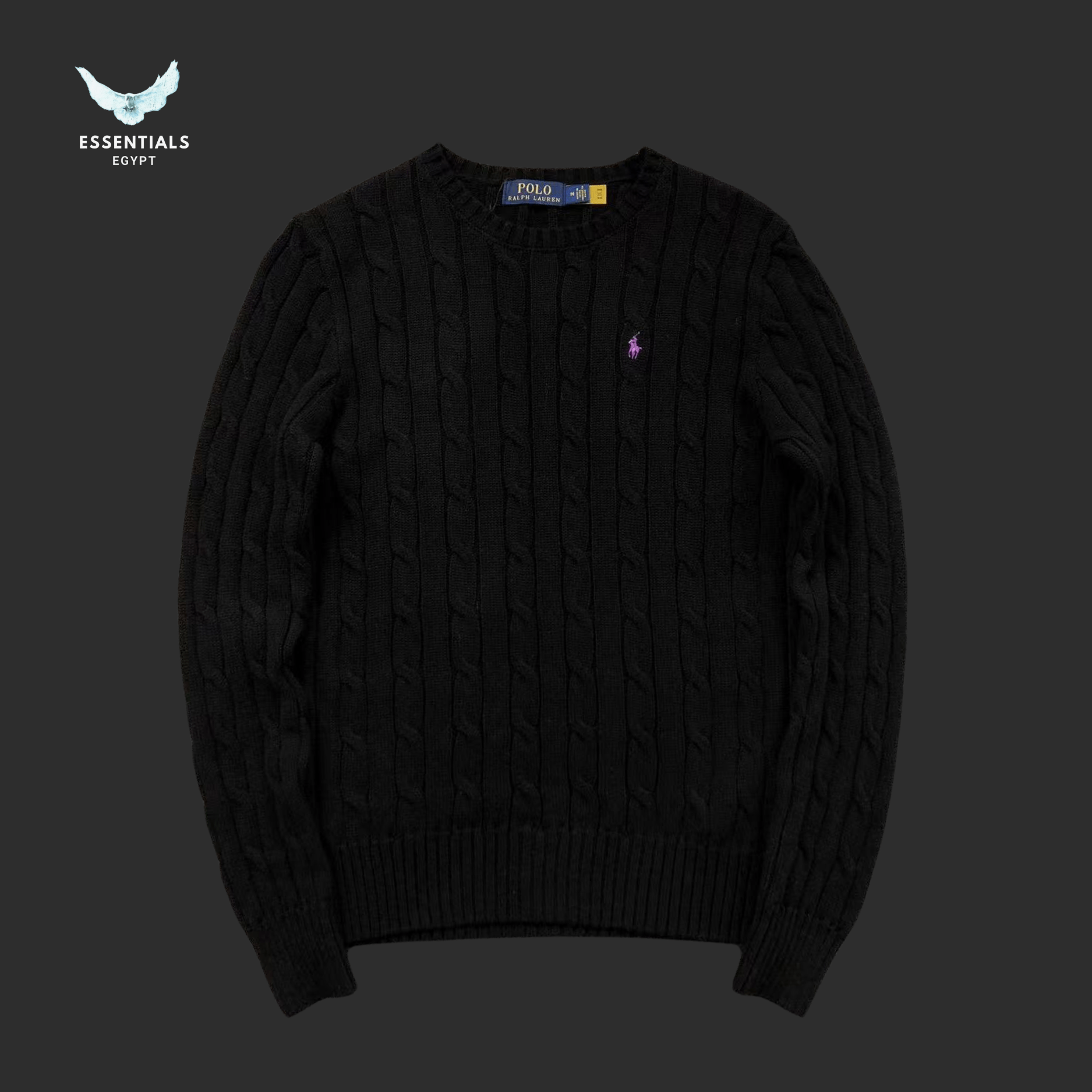 Ralph Lauren Cable Knit Sweater – Multi - Color Edition - ESSENTIALS EGYPT
