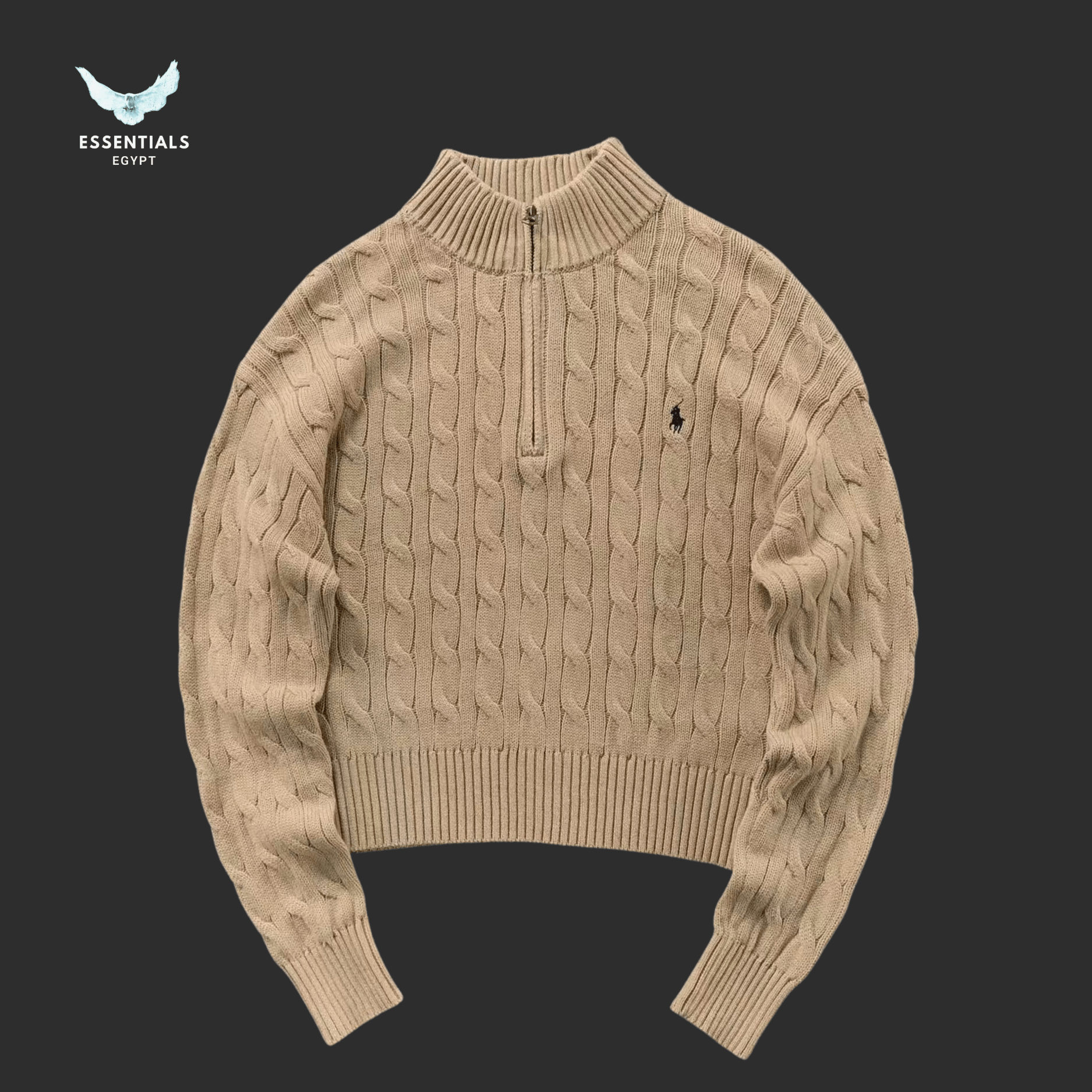 Ralph Lauren Cable Knit Sweater – Multi - Color Collection - ESSENTIALS EGYPT