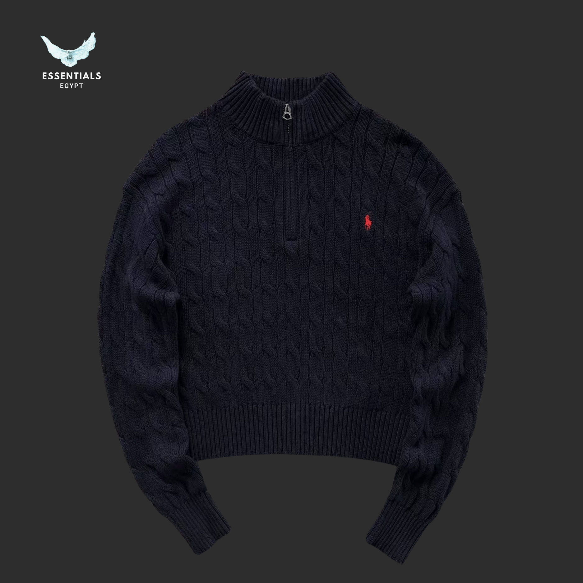 Ralph Lauren Cable Knit Sweater – Multi - Color Collection - ESSENTIALS EGYPT