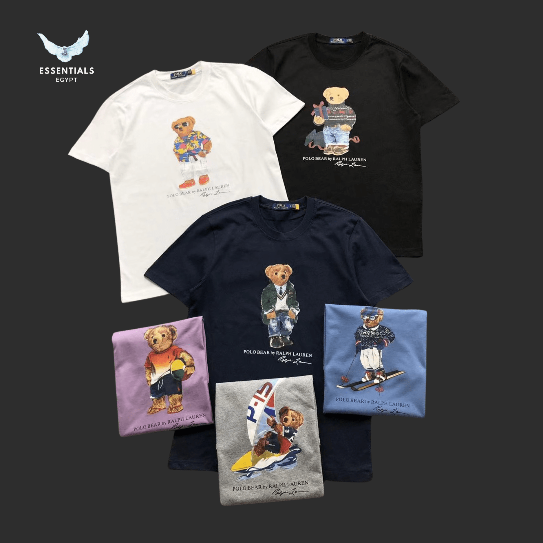 Ralph Lauren T-Shirt – Bear Graphic Pack - ESSENTIALS EGYPT