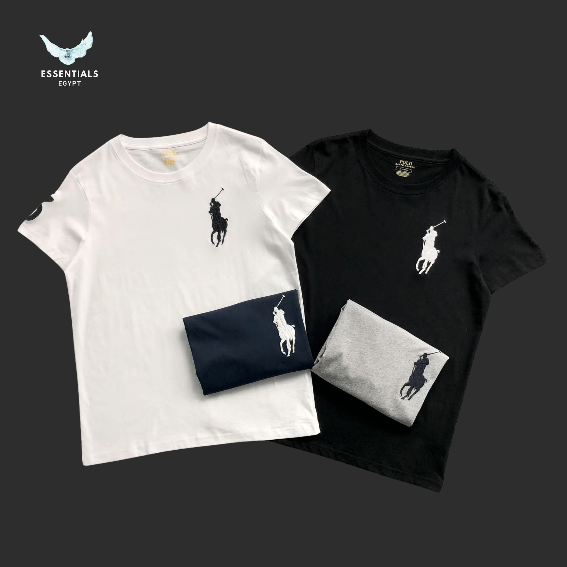 Ralph Lauren T-Shirt – Oversized Pony Logo - ESSENTIALS EGYPT