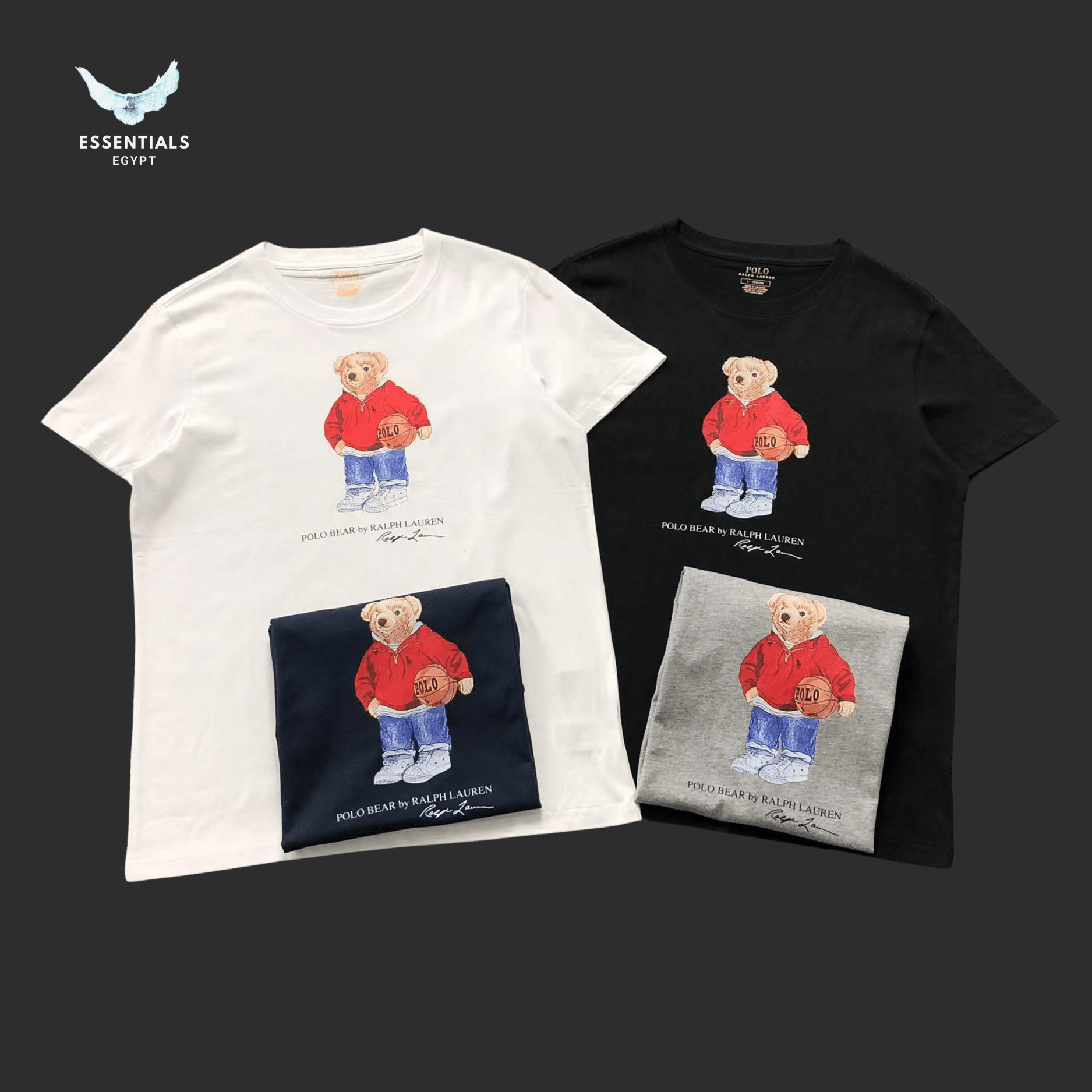 Ralph Lauren T-Shirt – Bear in Red Jacket - ESSENTIALS EGYPT