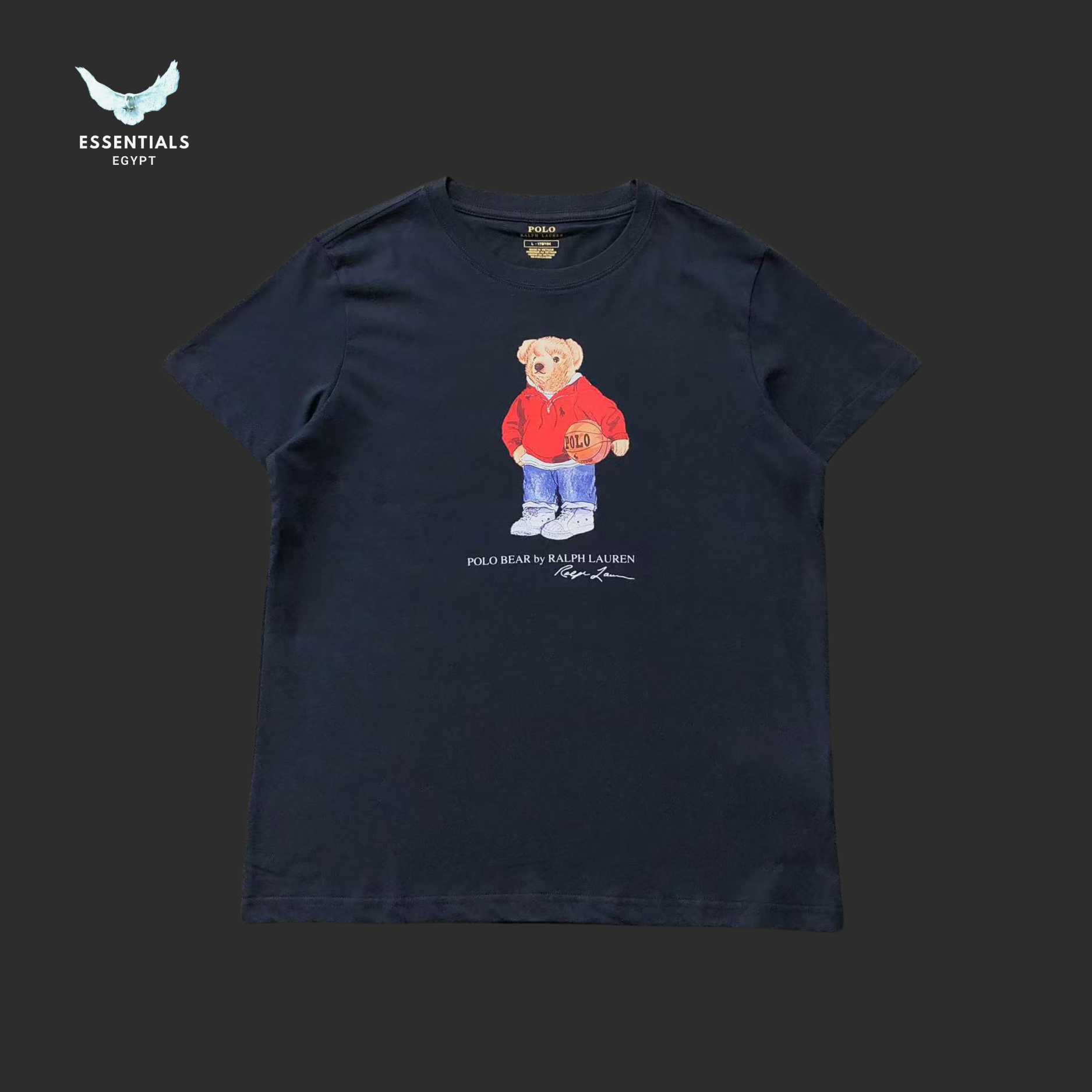 Ralph Lauren T-Shirt – Bear in Red Jacket