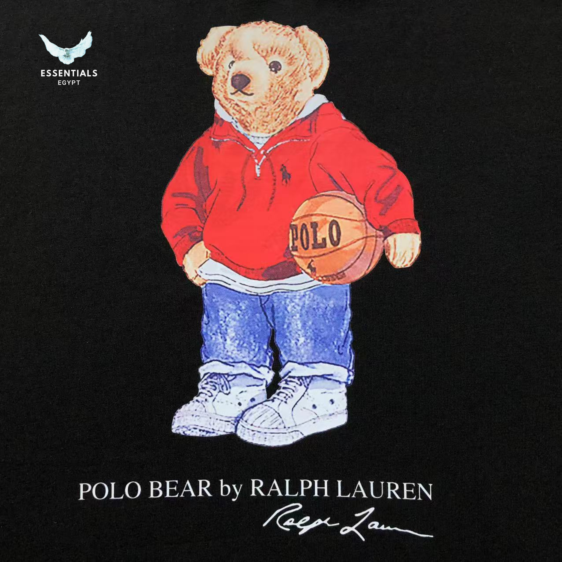 Ralph Lauren T-Shirt – Bear in Red Jacket
