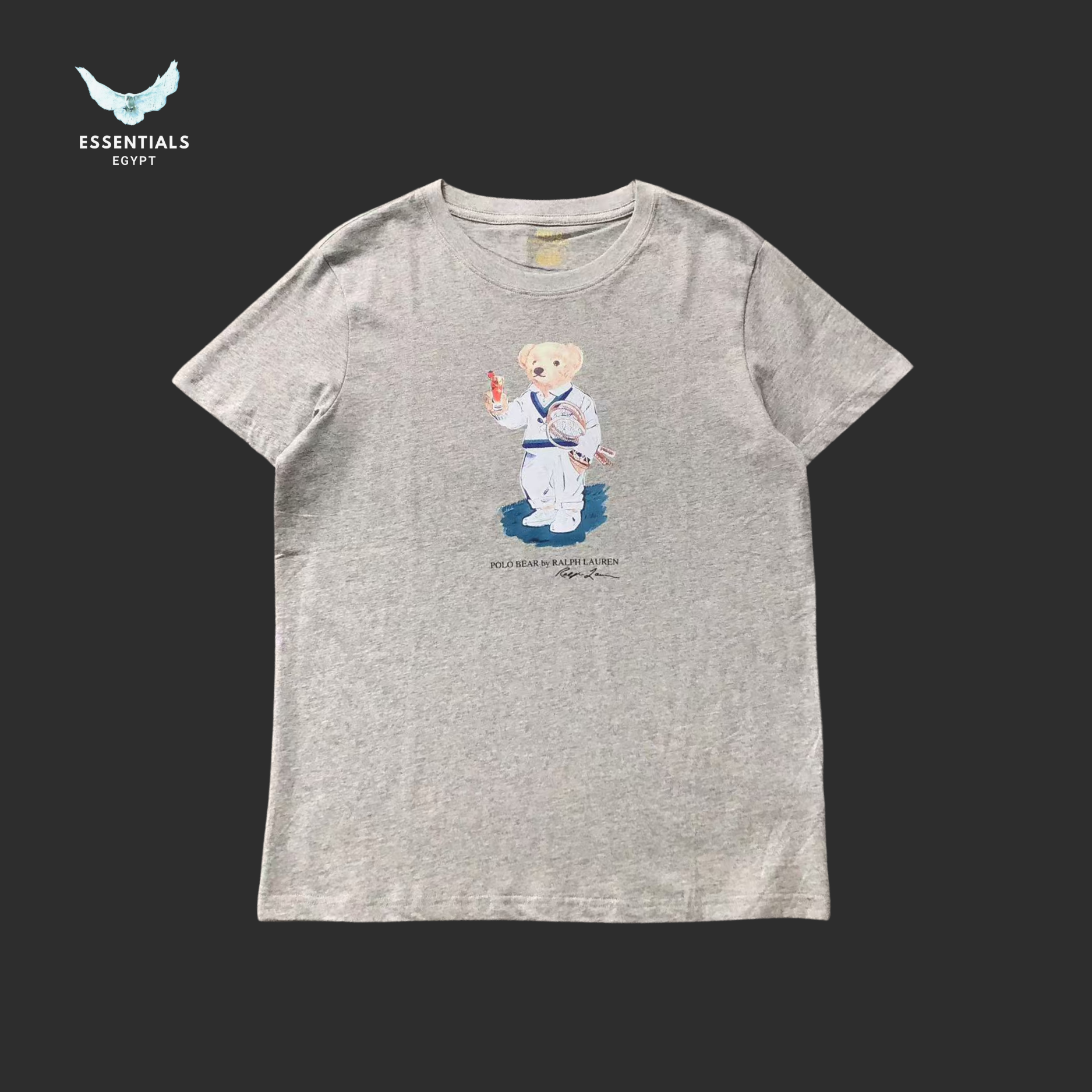 Ralph Lauren T-Shirt – Bear in White Gi