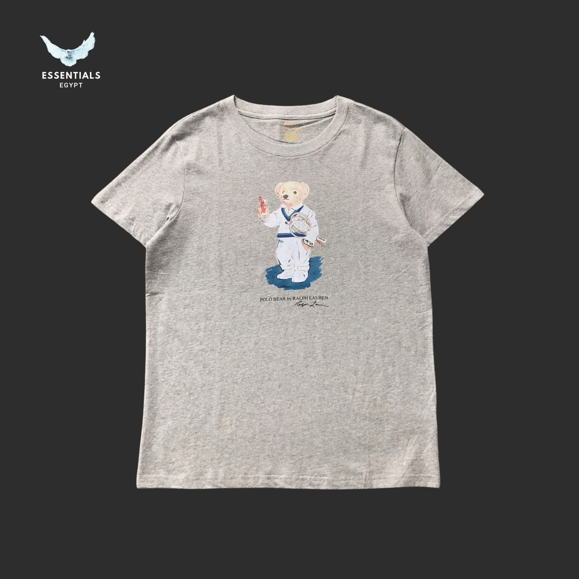 Ralph Lauren T-Shirt – Bear in White Gi - ESSENTIALS EGYPT