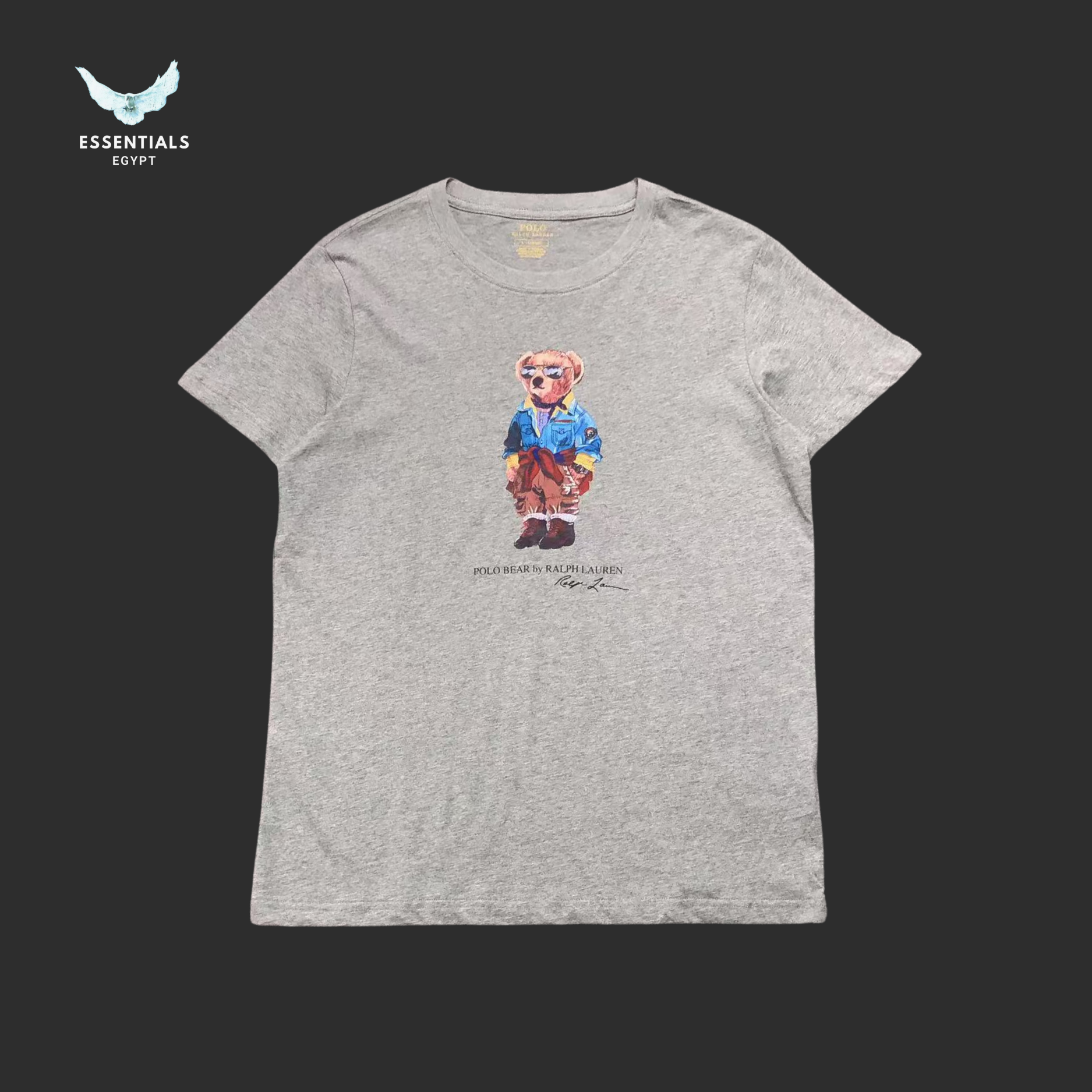 Ralph Lauren T-Shirt – Bear in Denim Jacket