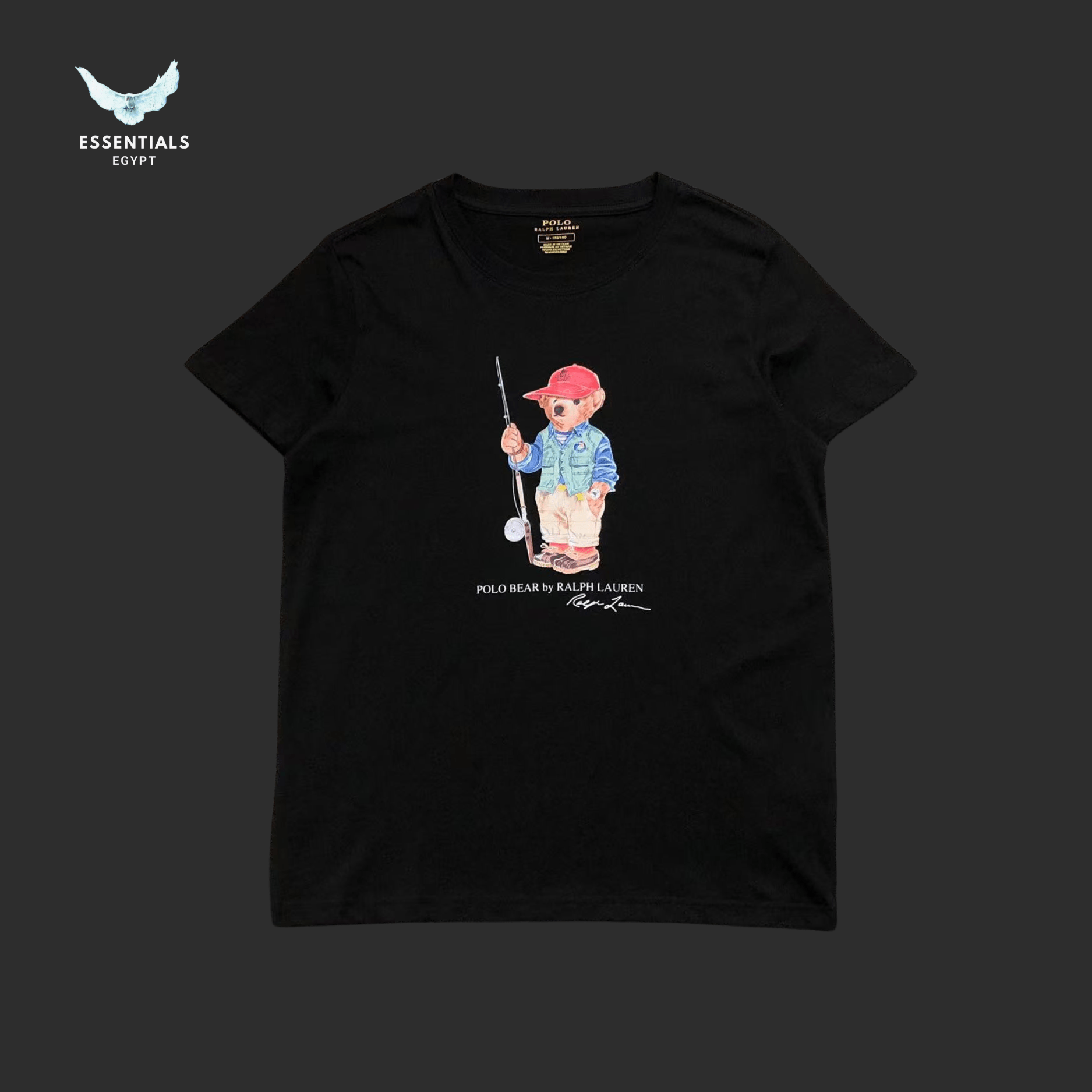 Ralph Lauren T-Shirt – Bear in White Sweater - ESSENTIALS EGYPT