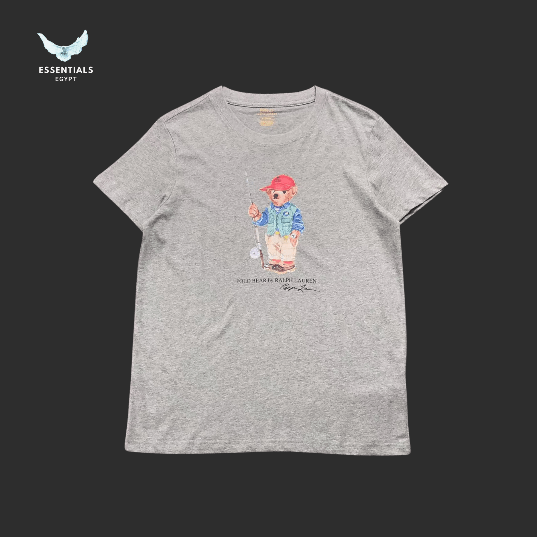 Ralph Lauren T-Shirt – Bear in White Sweater - ESSENTIALS EGYPT