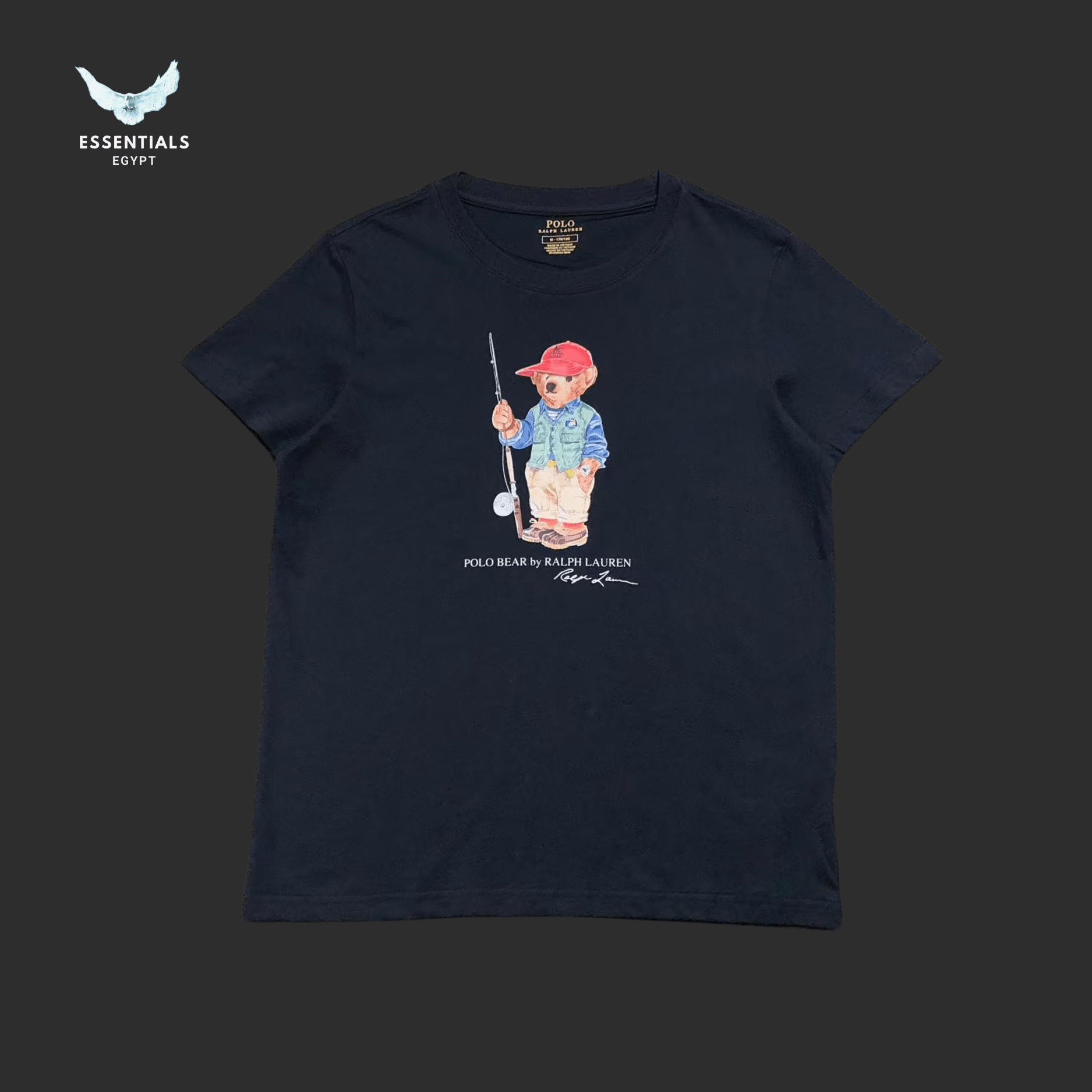 Ralph Lauren T-Shirt – Bear in White Sweater - ESSENTIALS EGYPT