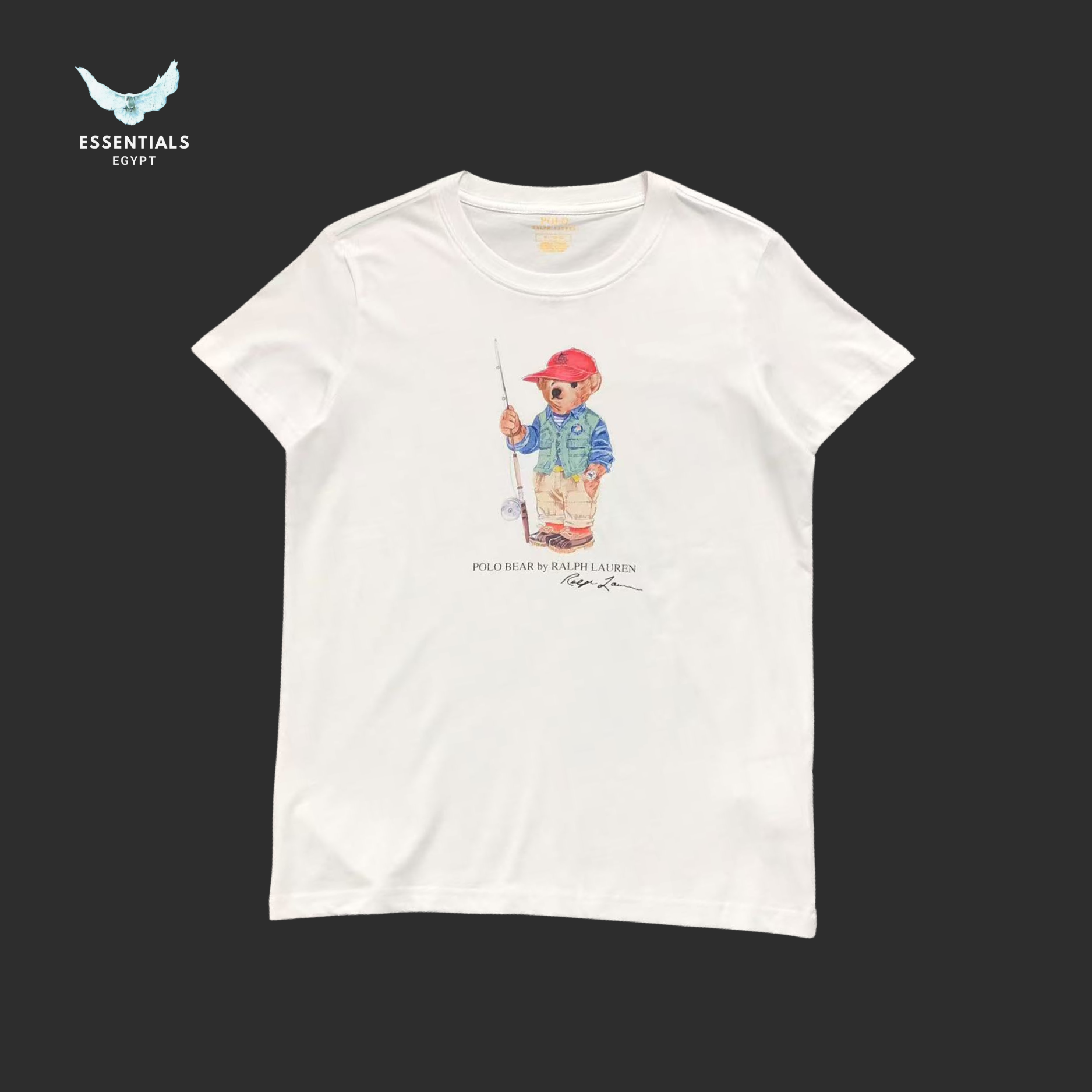 Ralph Lauren T-Shirt – Bear in White Sweater