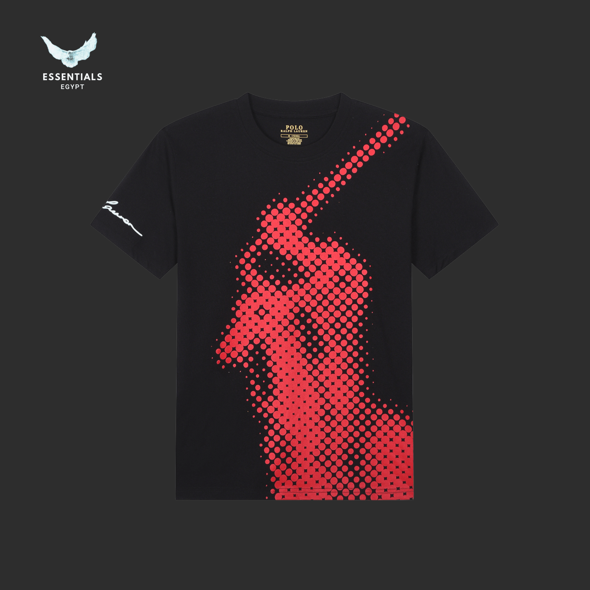 Ralph Lauren T-Shirt – Diagonal Block Print - ESSENTIALS EGYPT