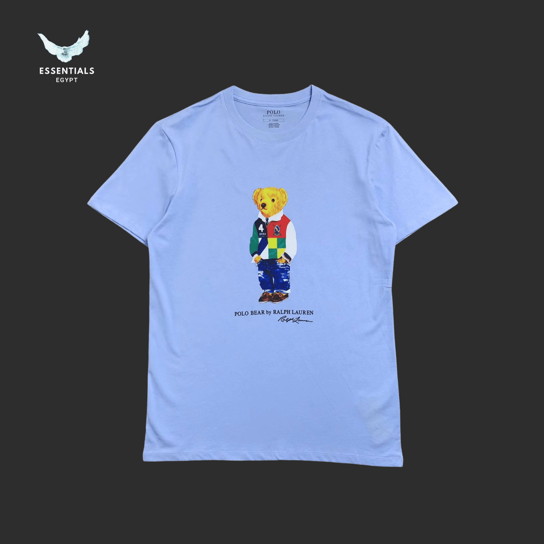 Ralph Lauren T-Shirt – Polo Bear with Rugby Ball - ESSENTIALS EGYPT