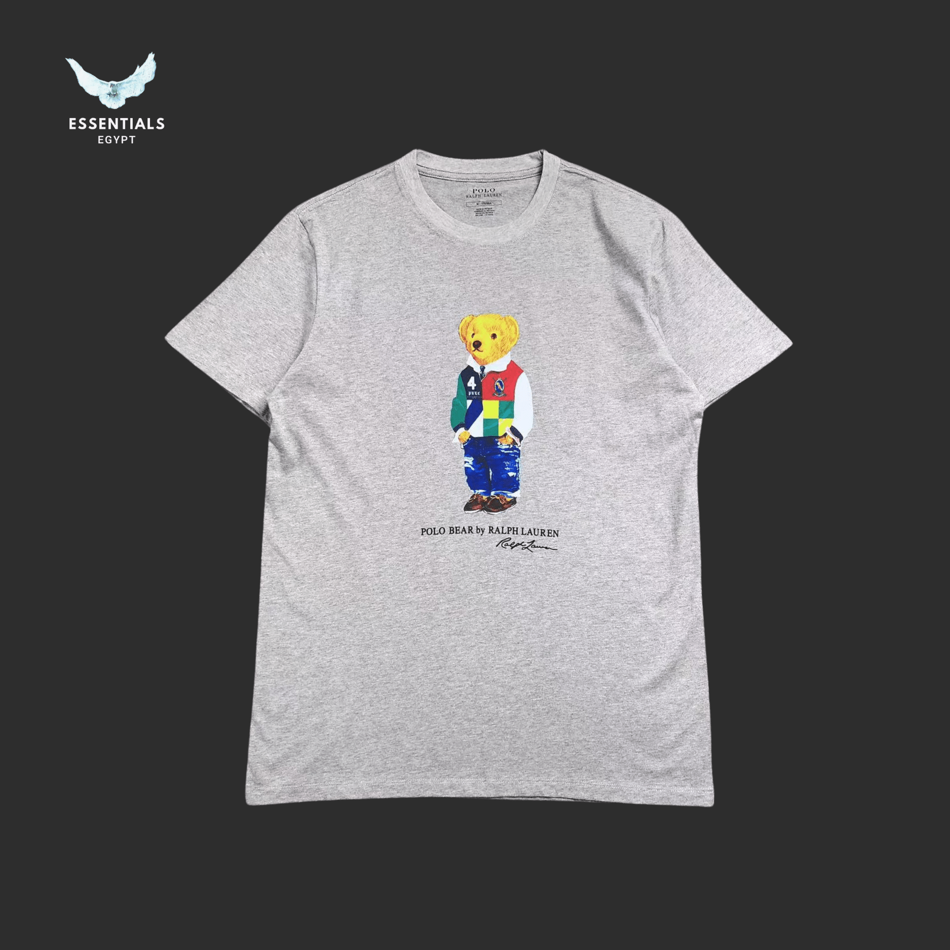 Ralph Lauren T-Shirt – Polo Bear with Rugby Ball - ESSENTIALS EGYPT