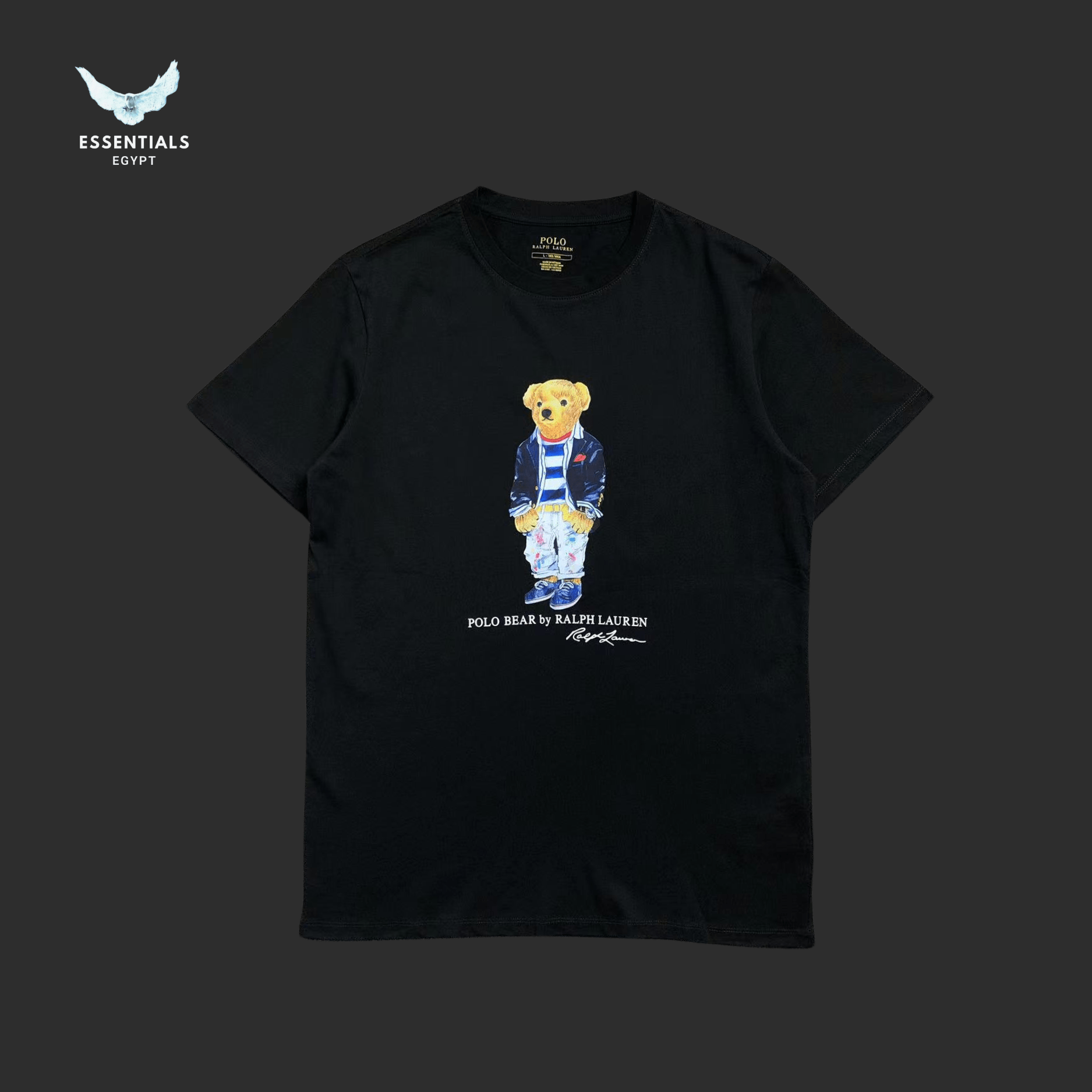 Ralph Lauren T-Shirt – Bear Graphic - ESSENTIALS EGYPT