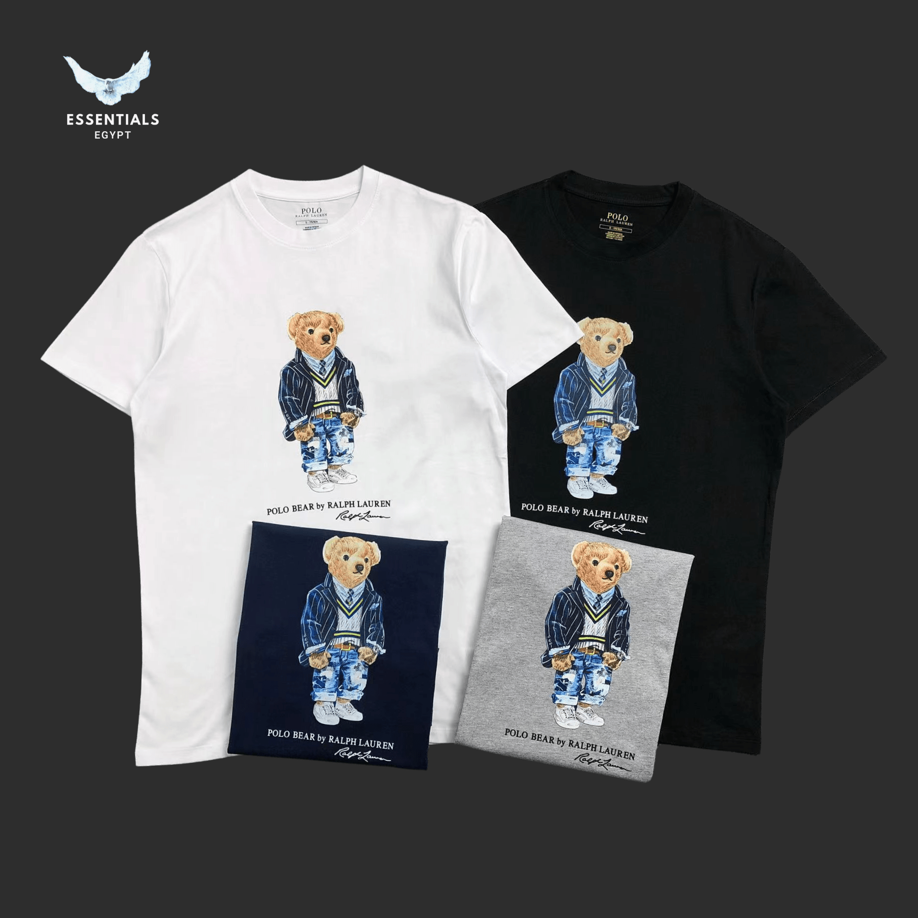 Ralph Lauren T-Shirt – Polo Bear in Tuxedo - ESSENTIALS EGYPT